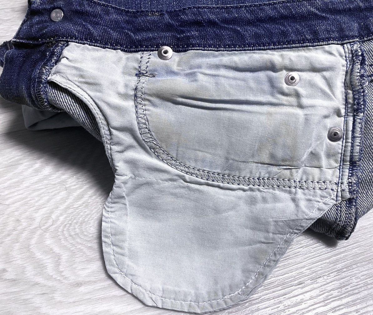 Acne Studios Vtg Acne Action Jeans Hep Pure Stonewash Fringed Denim AAJ Size 27" / US 4 / IT 40 - 15 Thumbnail