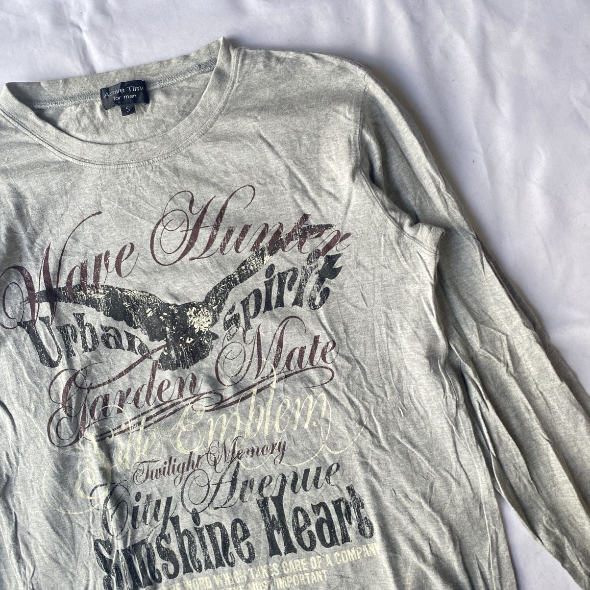 If Six Was Nine × Japanese Brand × Le Grande Bleu (L.G.B.) Japanese Poem Urban Spirit IfSixWasNine Style Long Sleeve Size US S / EU 44-46 / 1 - 5 Thumbnail