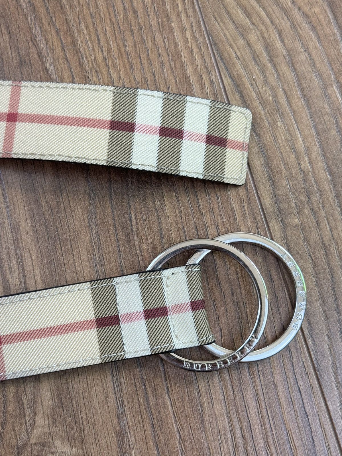 Burberry Leather belt Burberry y2k original luxury casual item Size ONE SIZE - 3 Thumbnail