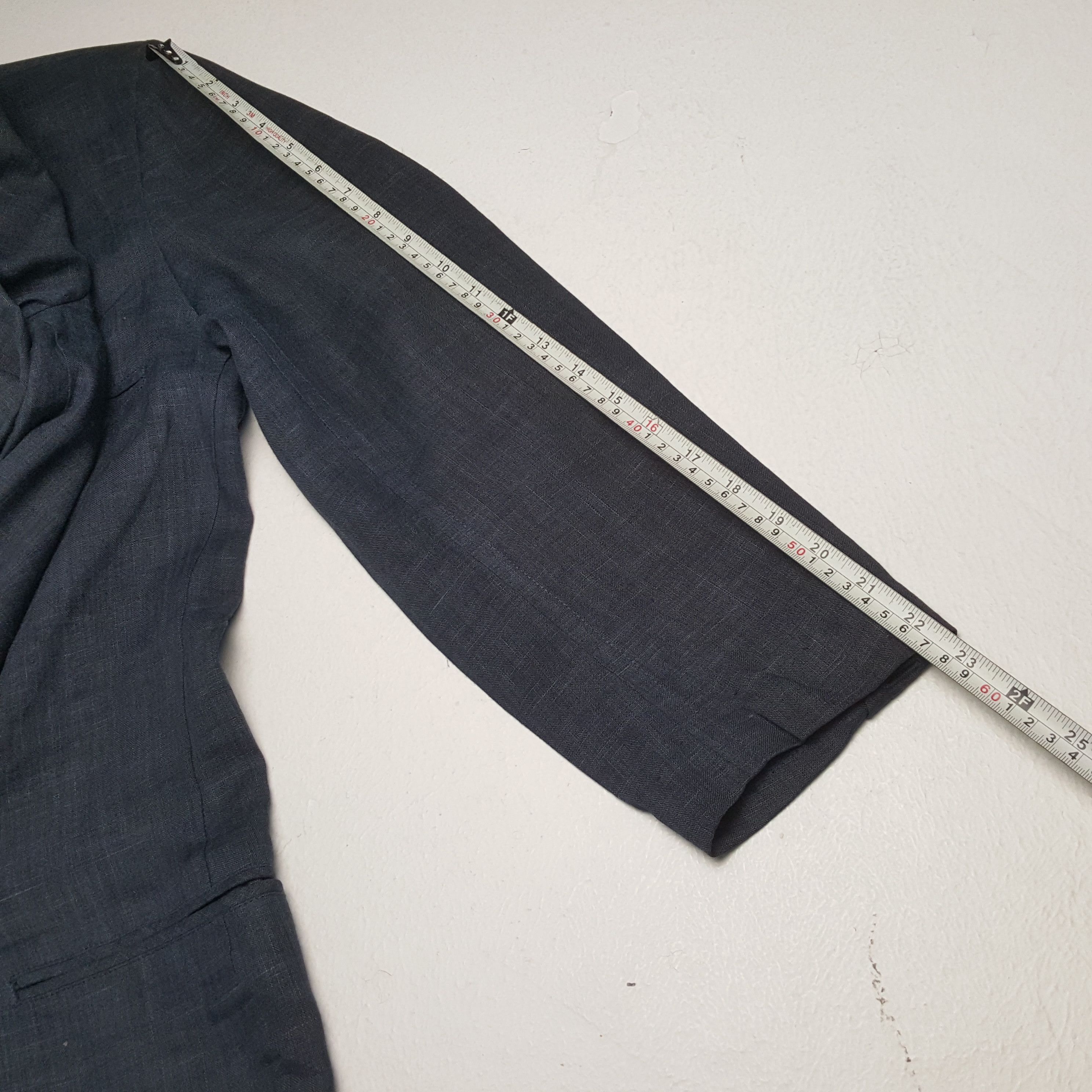 Vintage Y'S by YOHJI YAMAMOTO Japanese Fashion Designer Blazer Size 46S - 5 Thumbnail