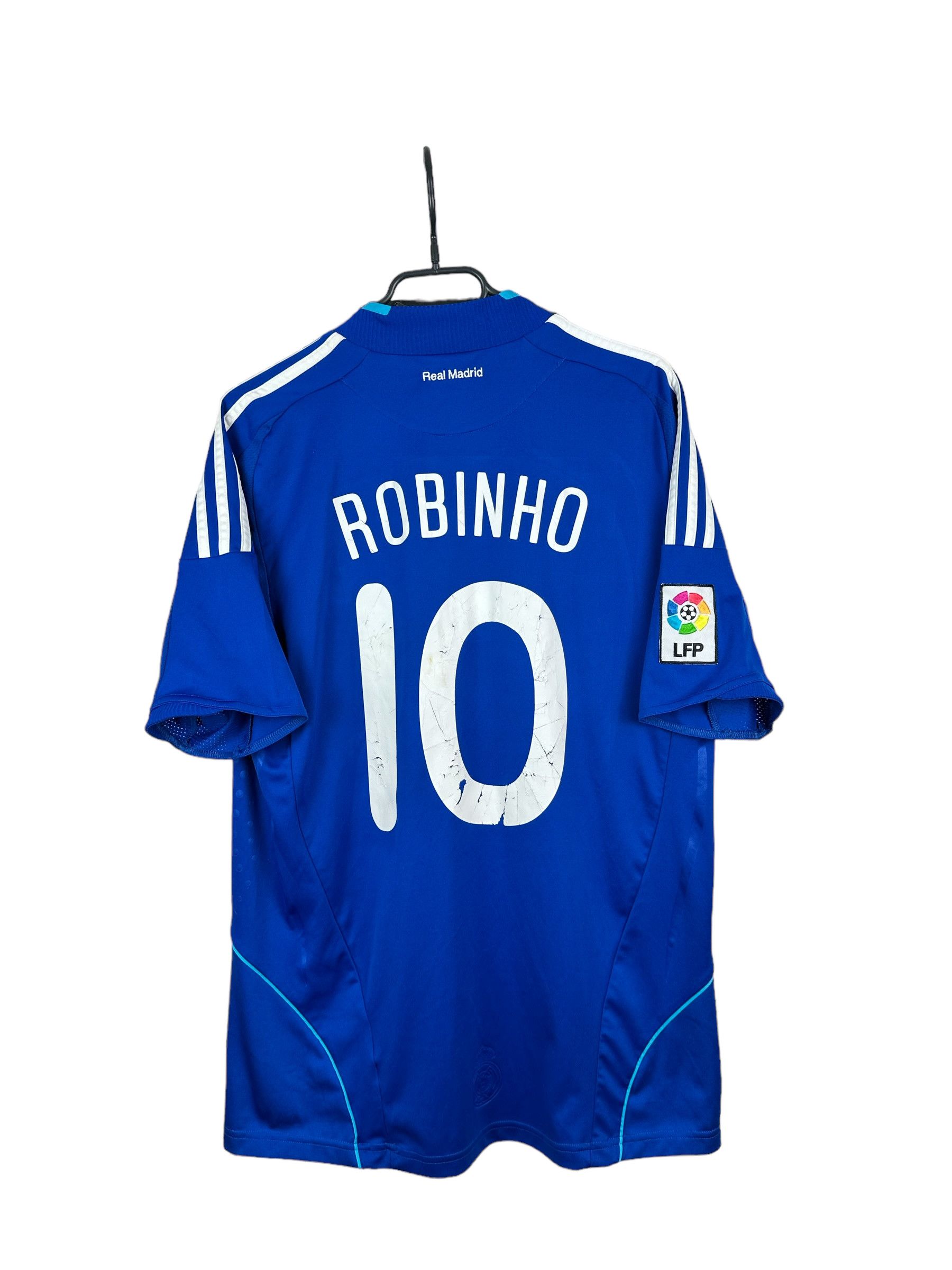 Maillot football vintage Real Madrid #10 Robinho domicile saison 2005-2006