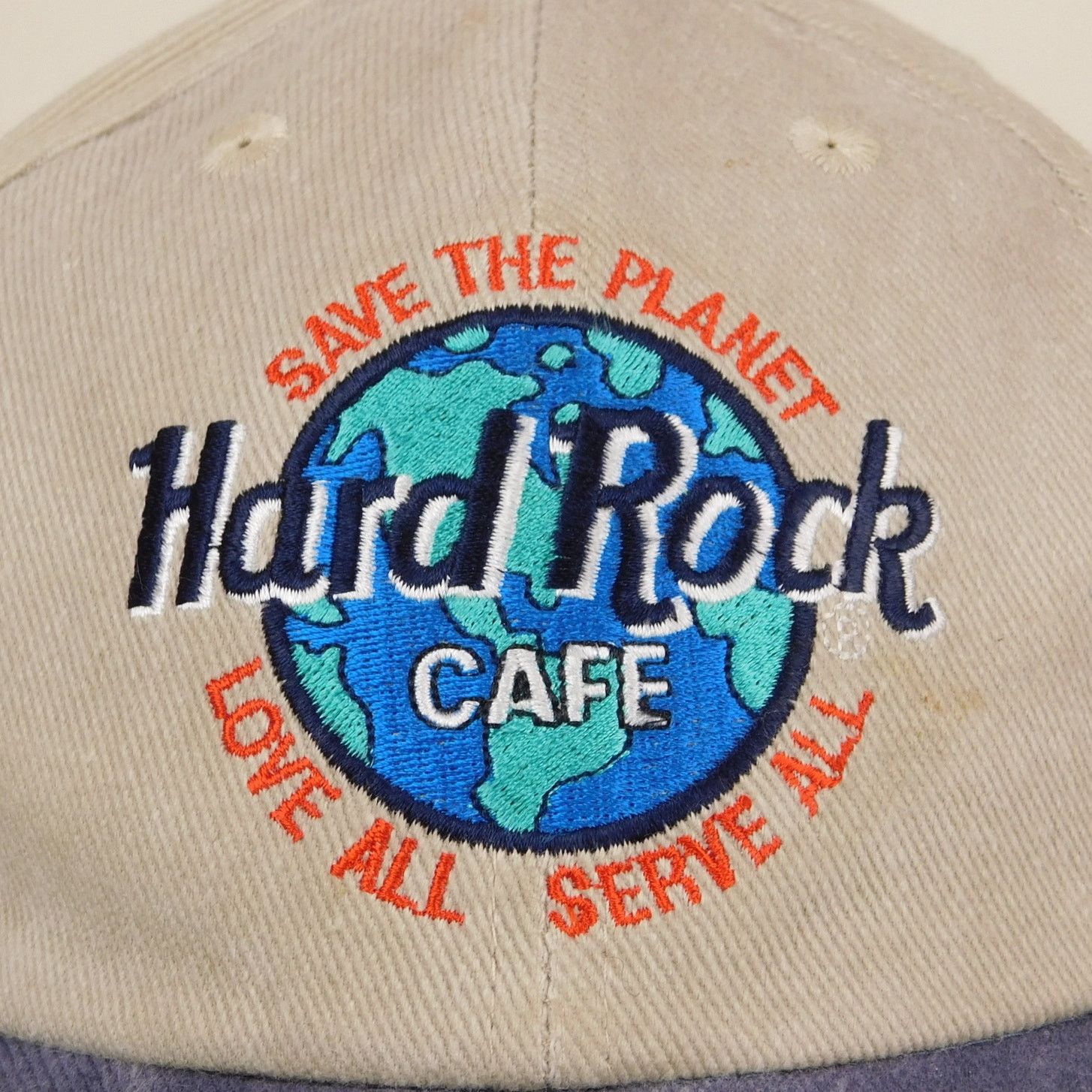 Hard Rock Cafe 90s Hard Rock Cafe Niagara Falls Hat Save The Planet Size ONE SIZE - 2 Thumbnail