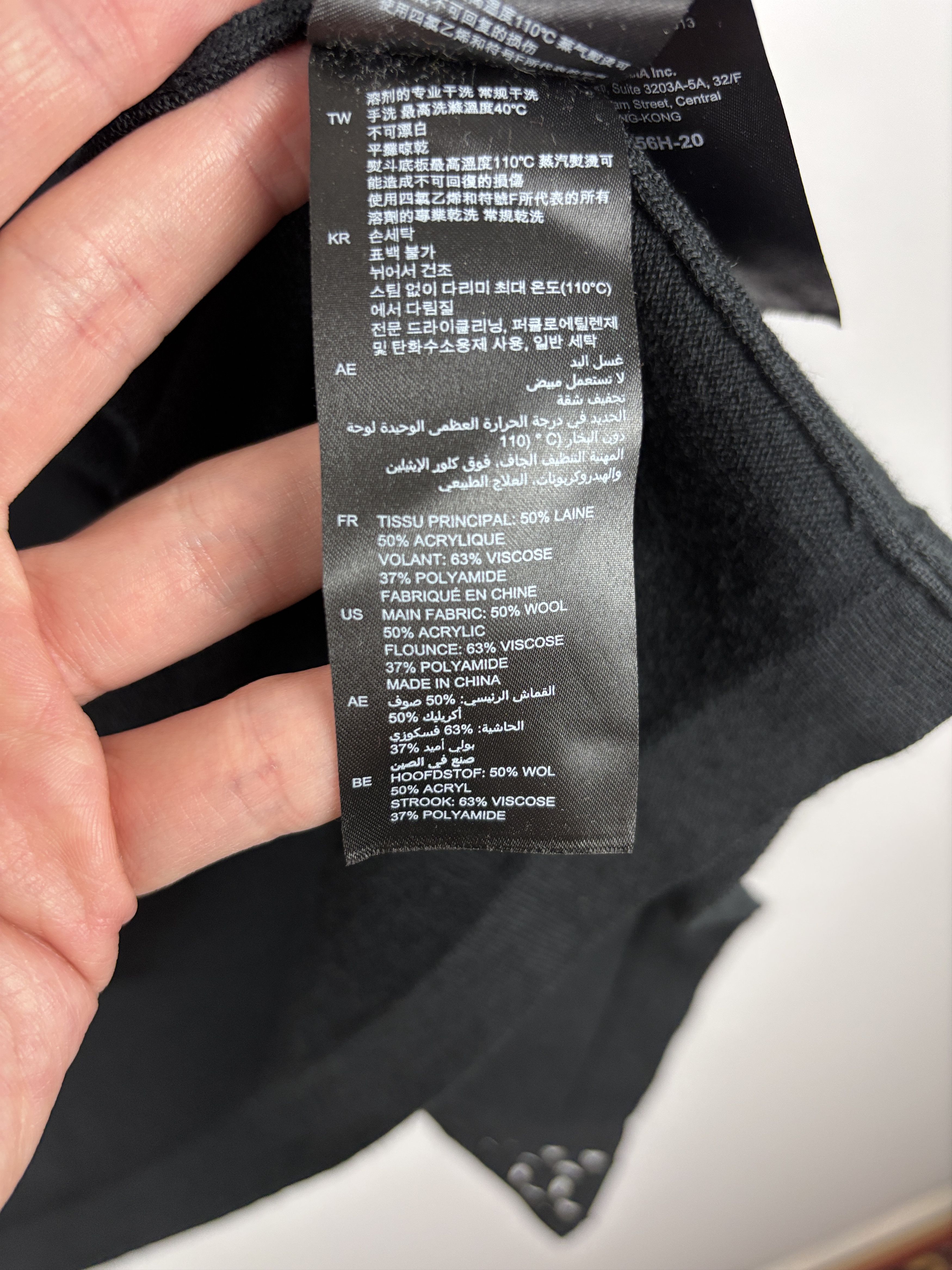 Sandro Sandro Paris Open Long Cardigan Wool Acrylic Black Size 3 Size M / US 6-8 / IT 42-44 - 7 Thumbnail