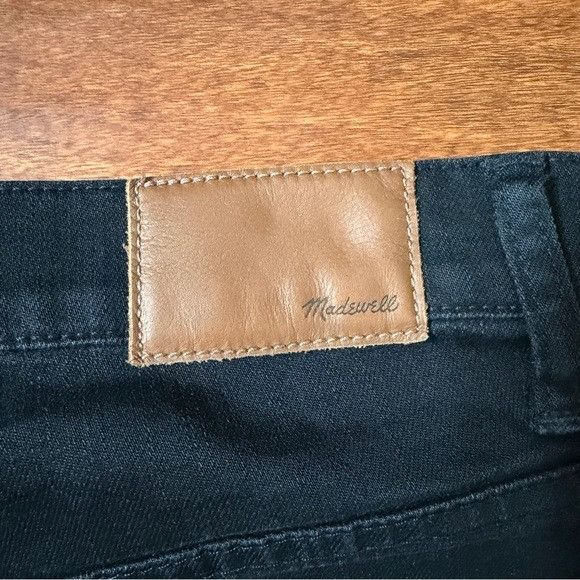 Madewell Madewell Slim Wide Leg Crop Relaxed Black Jeans Sz 28 Size 28" / US 6 / IT 42 - 3 Thumbnail