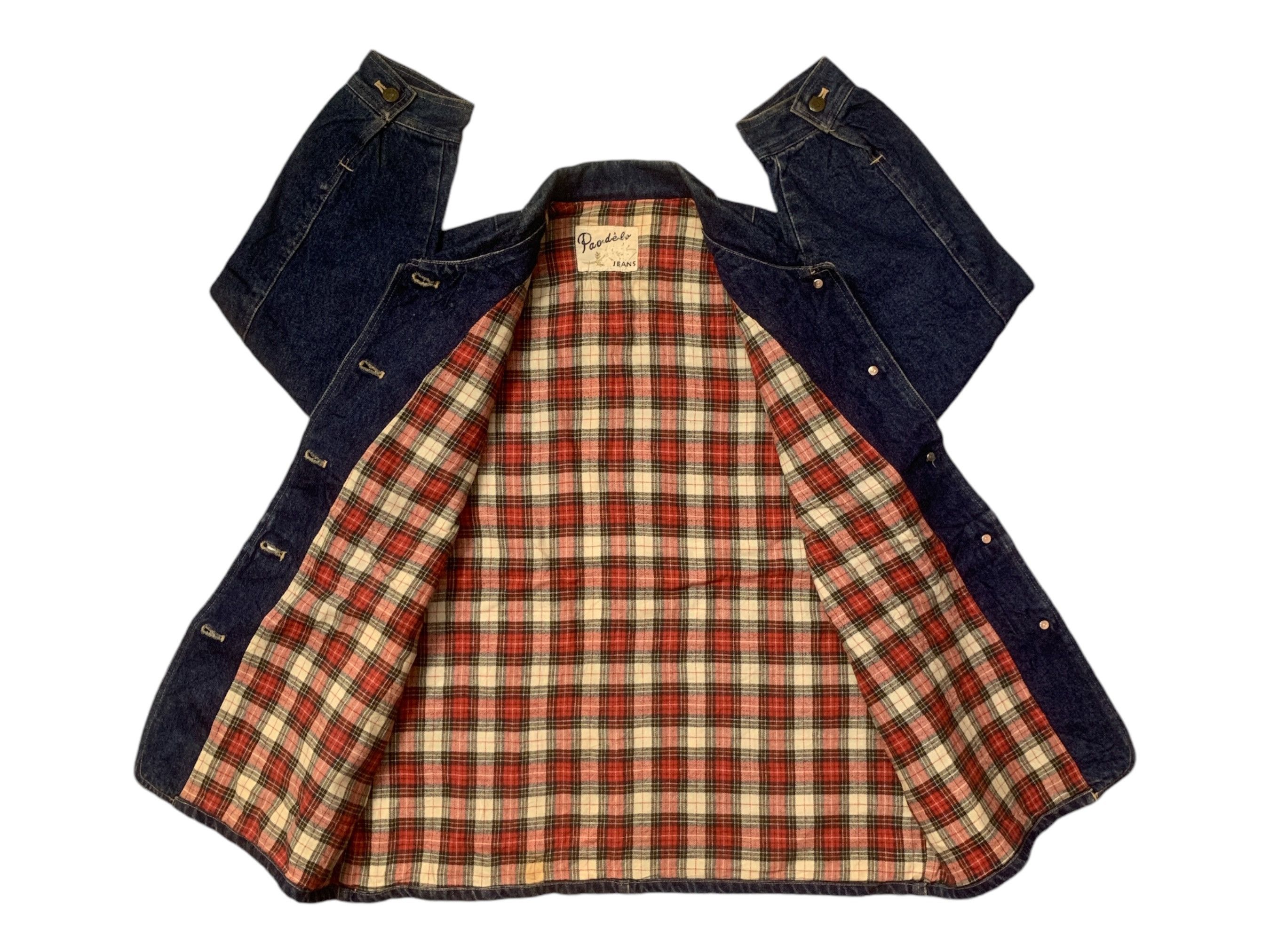 Japanese Brand Rare Design Vintage Pao De Lo By Ketty Denim Jackets Size L / US 10 / IT 46 - 3 Thumbnail
