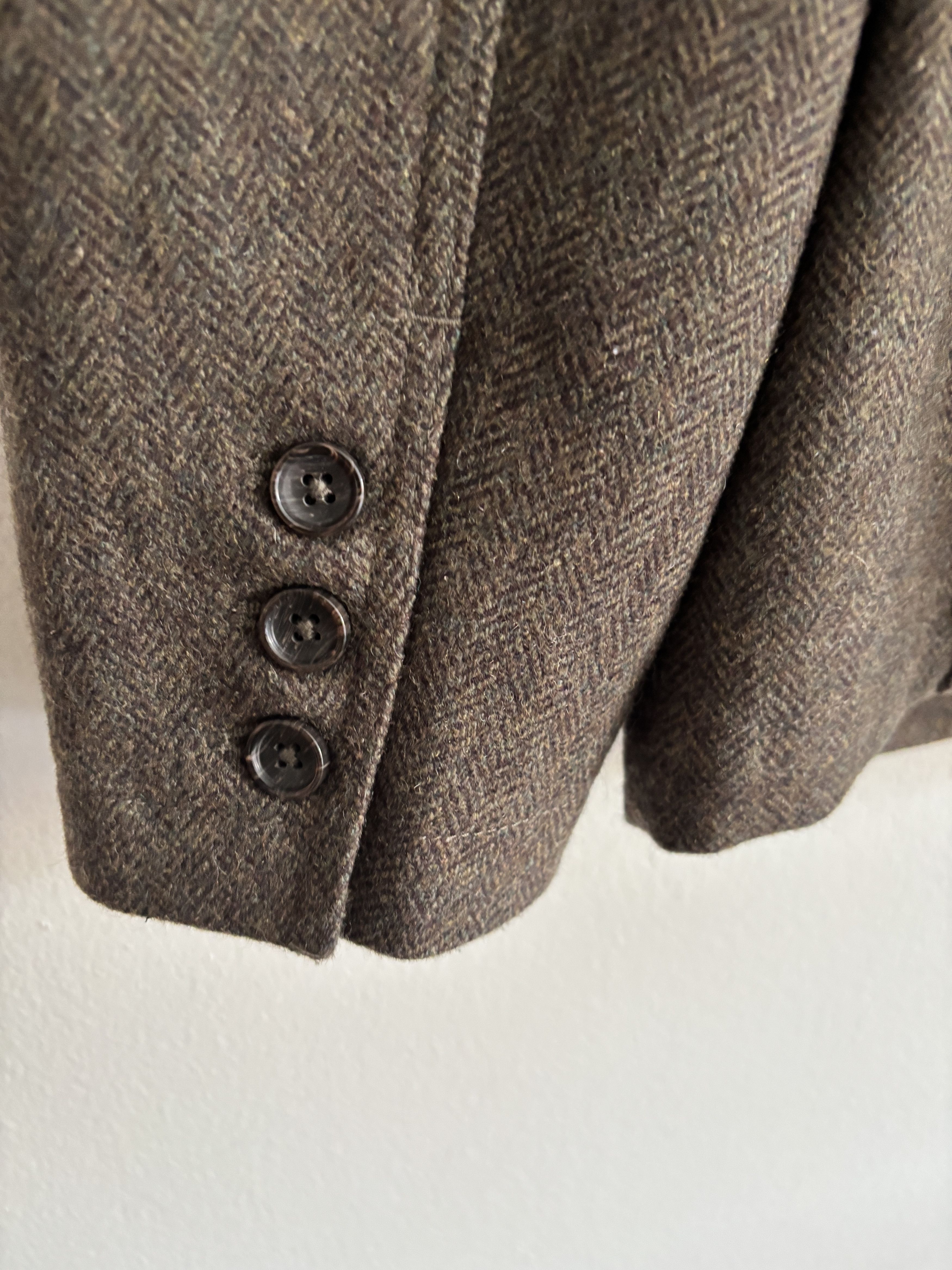 Taylor Stitch Olive Brown Wool Tweed Norfolk Hunting Jacket / Blazer- L Size US L / EU 52-54 / 3 - 12 Thumbnail