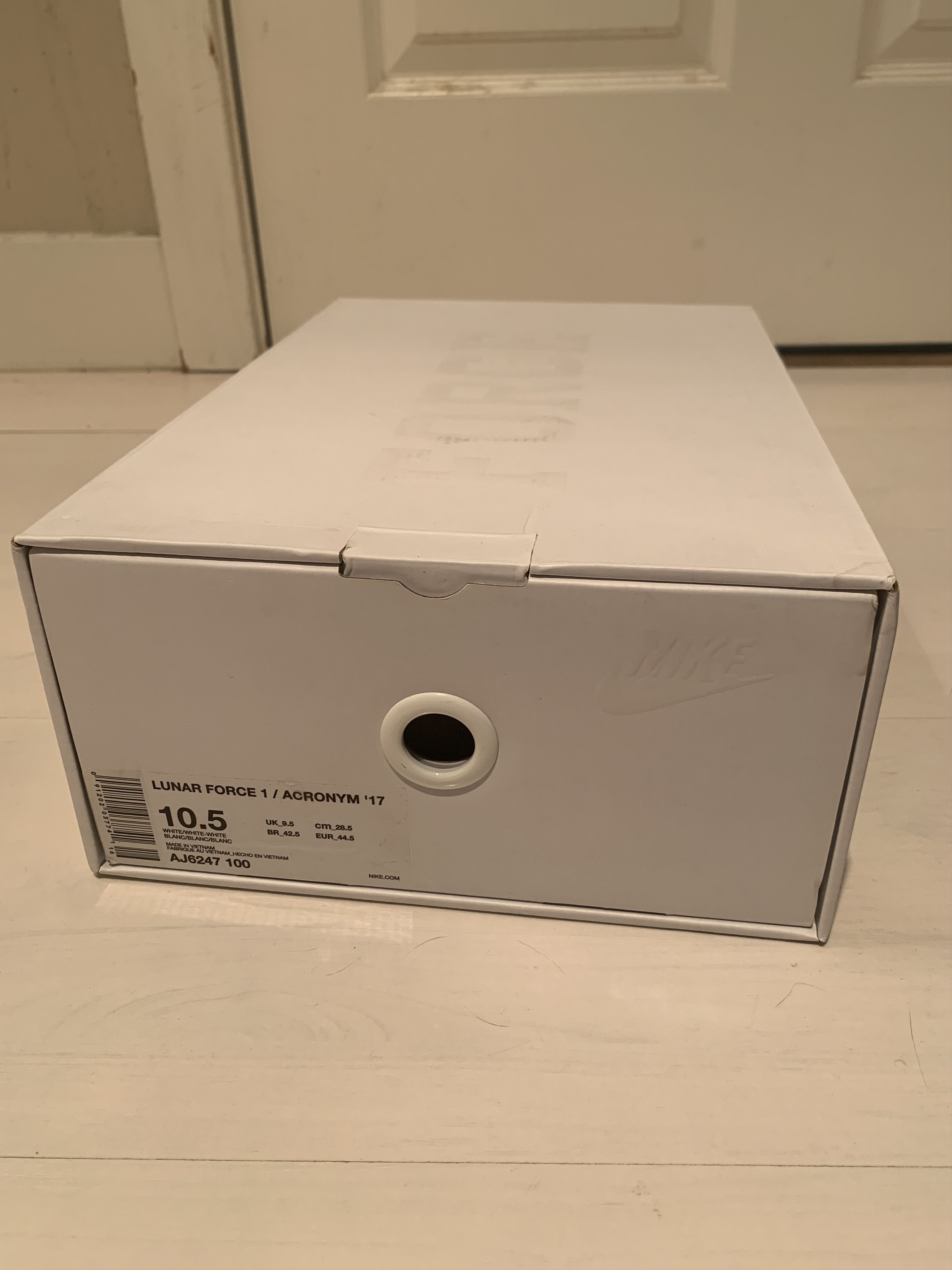 Acronym × Nike Nike x Acronym Lunar Force 1 White 10.5 US Size US 10.5 / EU 43-44 - 7 Thumbnail