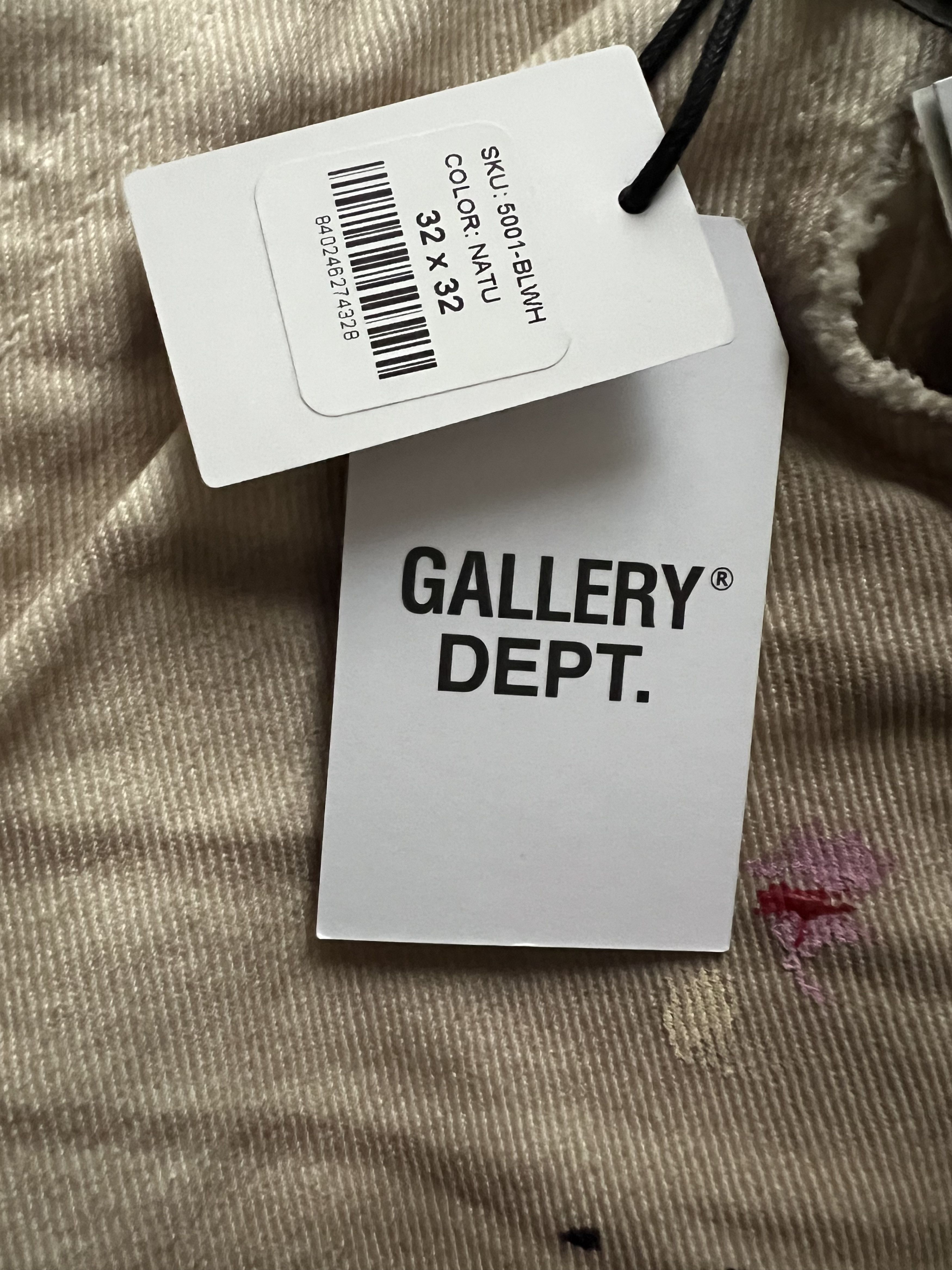 Gallery Dept. Hollywood BLV 5001 Paint-Splattered Distressed Jeans Size US 32 / EU 48 - 24 Thumbnail