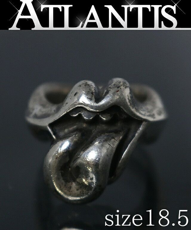 アクセサリー CHROME HEARTS Lips & Tongue Guitar pick Chrome Hearts Chrome Hearts Guitar Pick Lip & Tongue Silver Size
