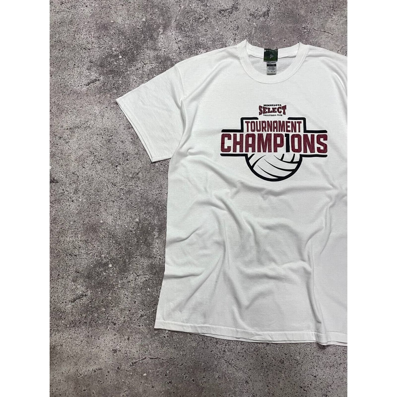 Gildan × Vintage Vintage Minnesota Select Volleyball T-Shirt Champions Size US L / EU 52-54 / 3 - 2 Thumbnail