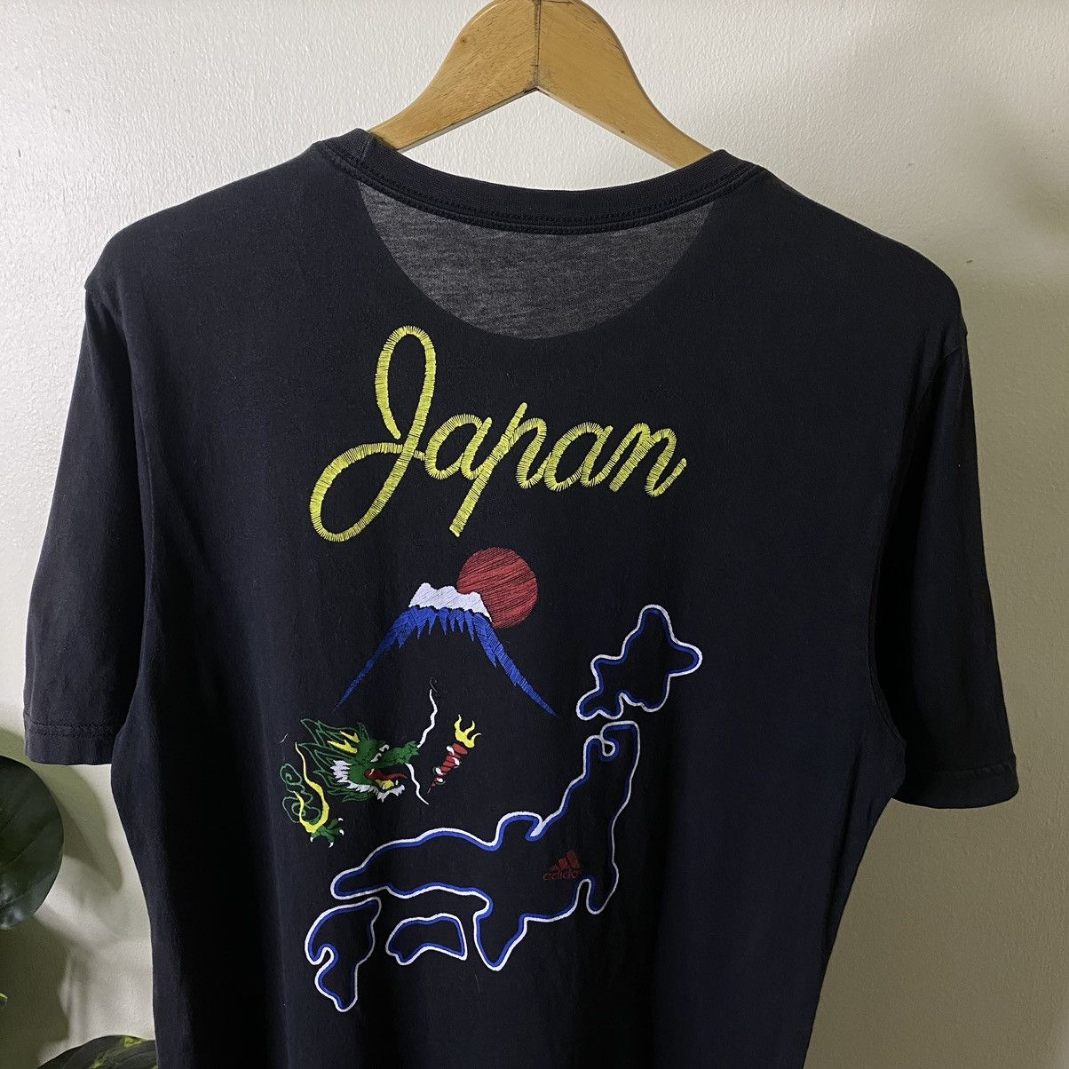 Adidas × Vintage Y2k Adidas Japan Map Nice Design Tee Size US M / EU 48-50 / 2 - 2 Thumbnail