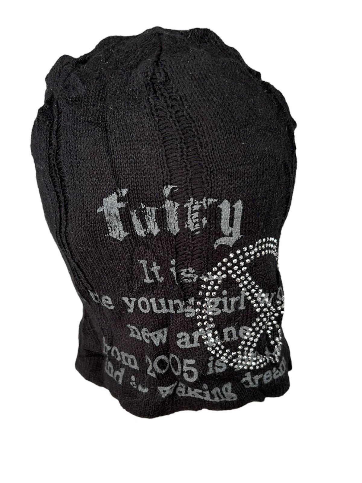 Japanese Brand × Kapital × Vintage Peace Distressed Punk Bondage Beanie Hats Size ONE SIZE - 2 Thumbnail