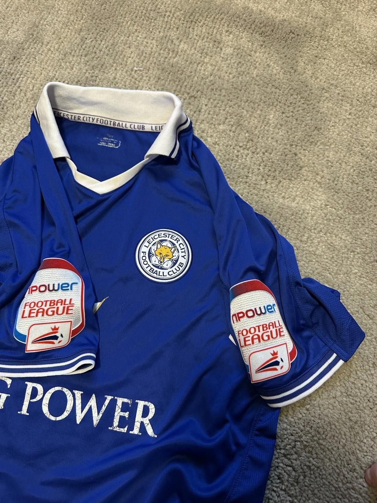 Other LEICESTER CITY 2011 2012 FOOTBALL SHIRT SOCCER JERSEY BURRDA Size US M / EU 48-50 / 2 - 6 Thumbnail
