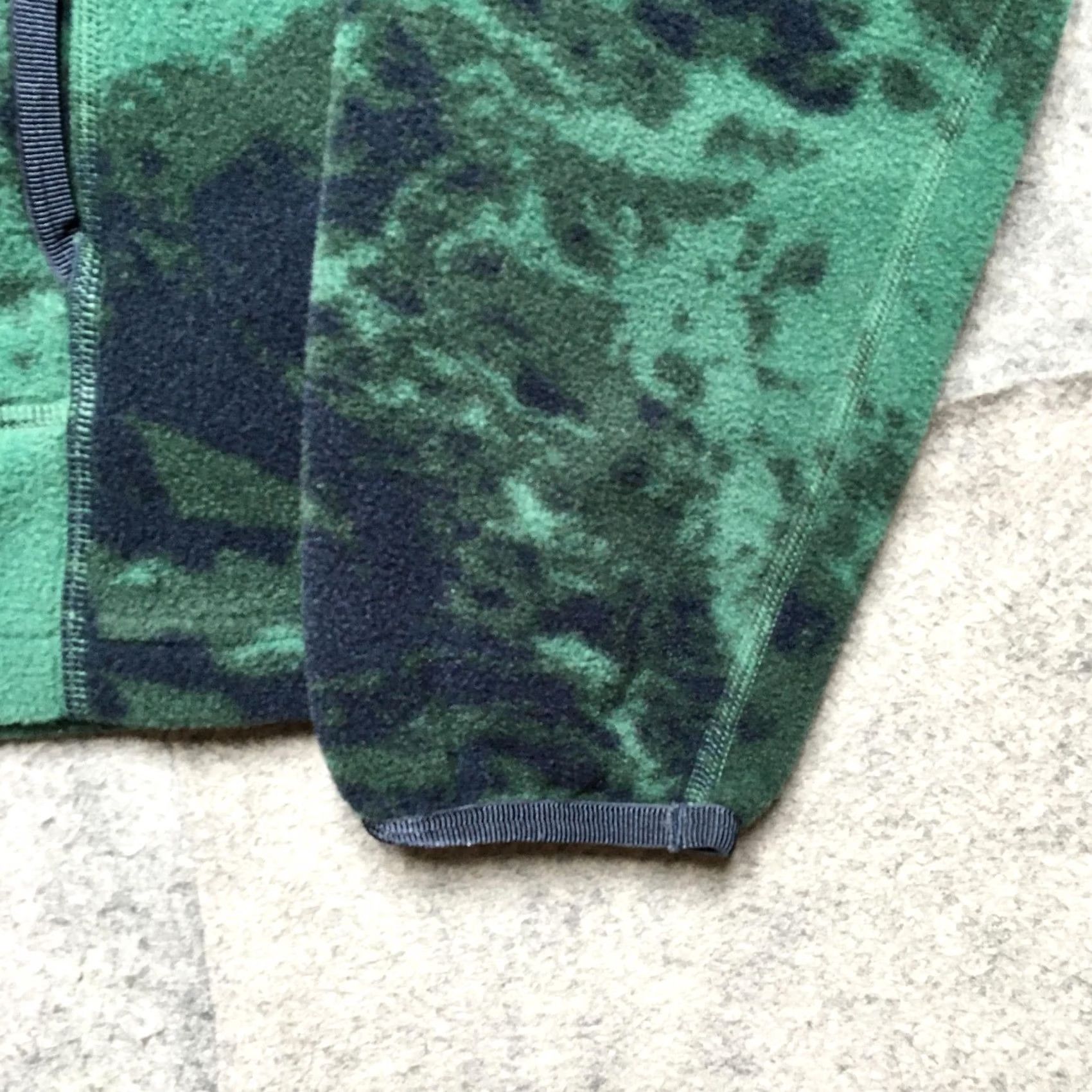 Nike Nike ACG Polartec Wolf Tree Fleece Pullover Mens S Green Camouflage 1/4 Zip Wool? Size US S / EU 44-46 / 1 - 2 Thumbnail