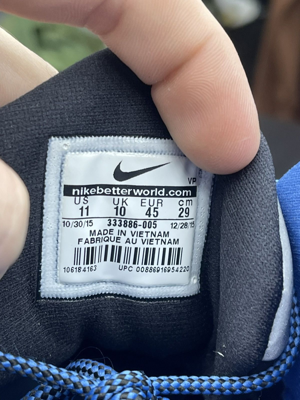 Nike Size 11 - Nike Air Penny II Varsity Royal Size US 11 / EU 44 - 10 Thumbnail