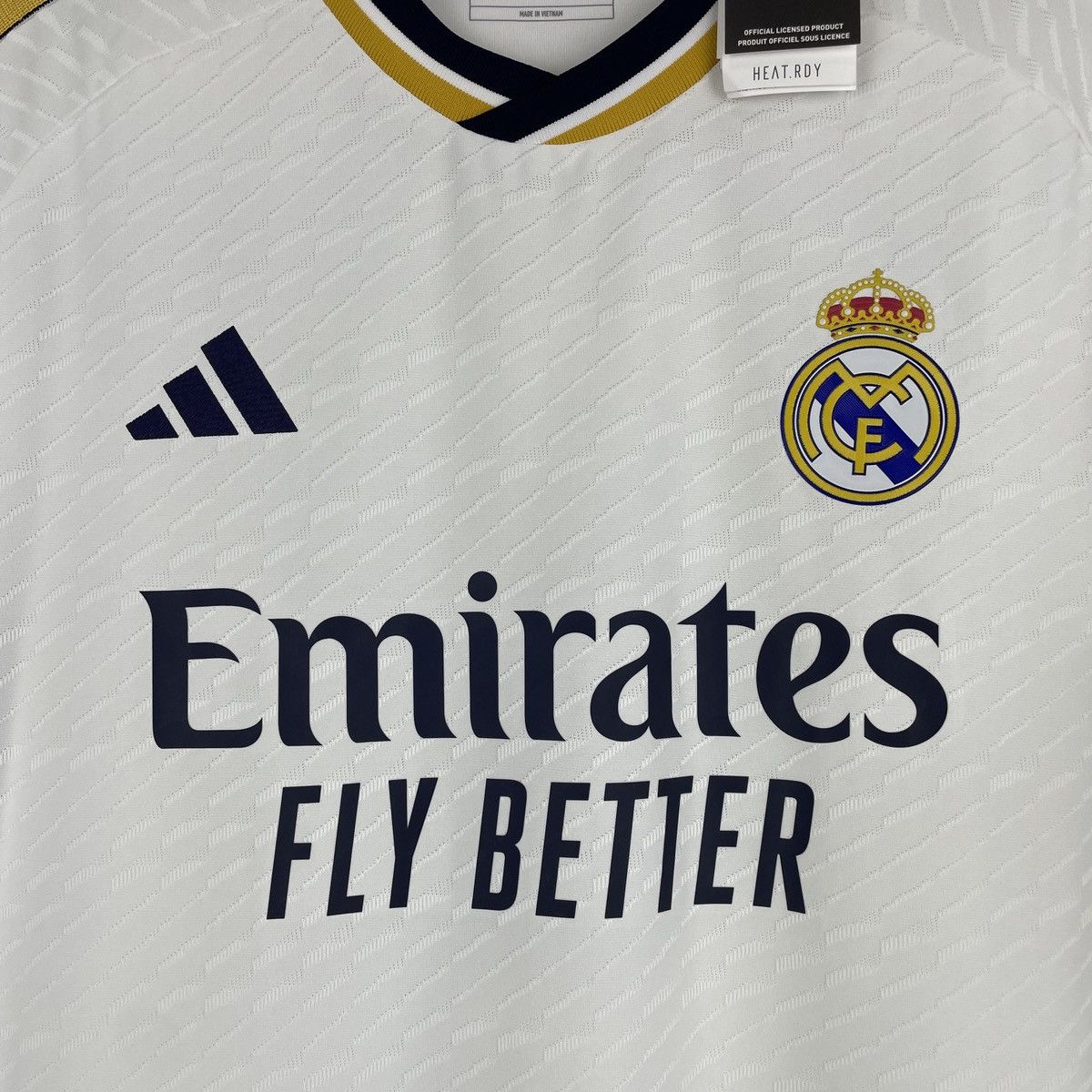 Adidas Real Madrid Bellingham Authentic HEAT.RDY Jersey 2023/2024 Size US L / EU 52-54 / 3 - 3 Thumbnail