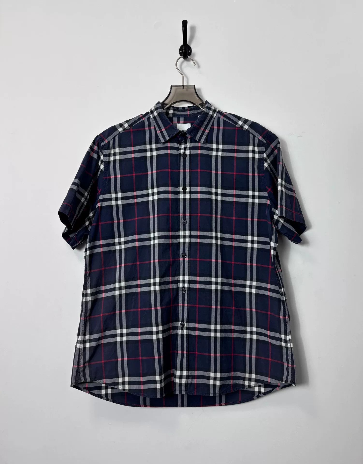 Burberry Burberry Plaid Blue Shirt xs Men Size US XS / EU 42 / 0 - 1 Thumbnail