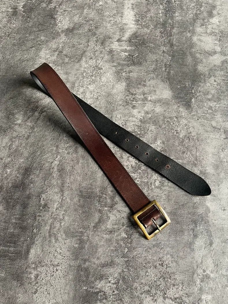 Saint Laurent Paris Saint Laurent Paris size 75 Reddish-Brown Distressed Cracke Size ONE SIZE - 2 Thumbnail
