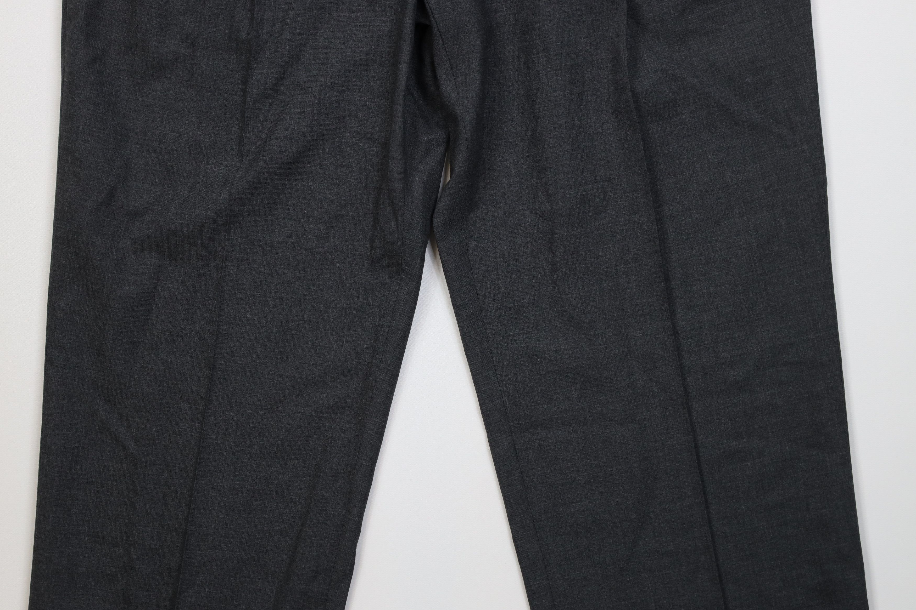 Lands' End Deadstock Vintage 90s Lands End Chino Pants Charcoal Gray Size US 36 / EU 52 - 3 Thumbnail