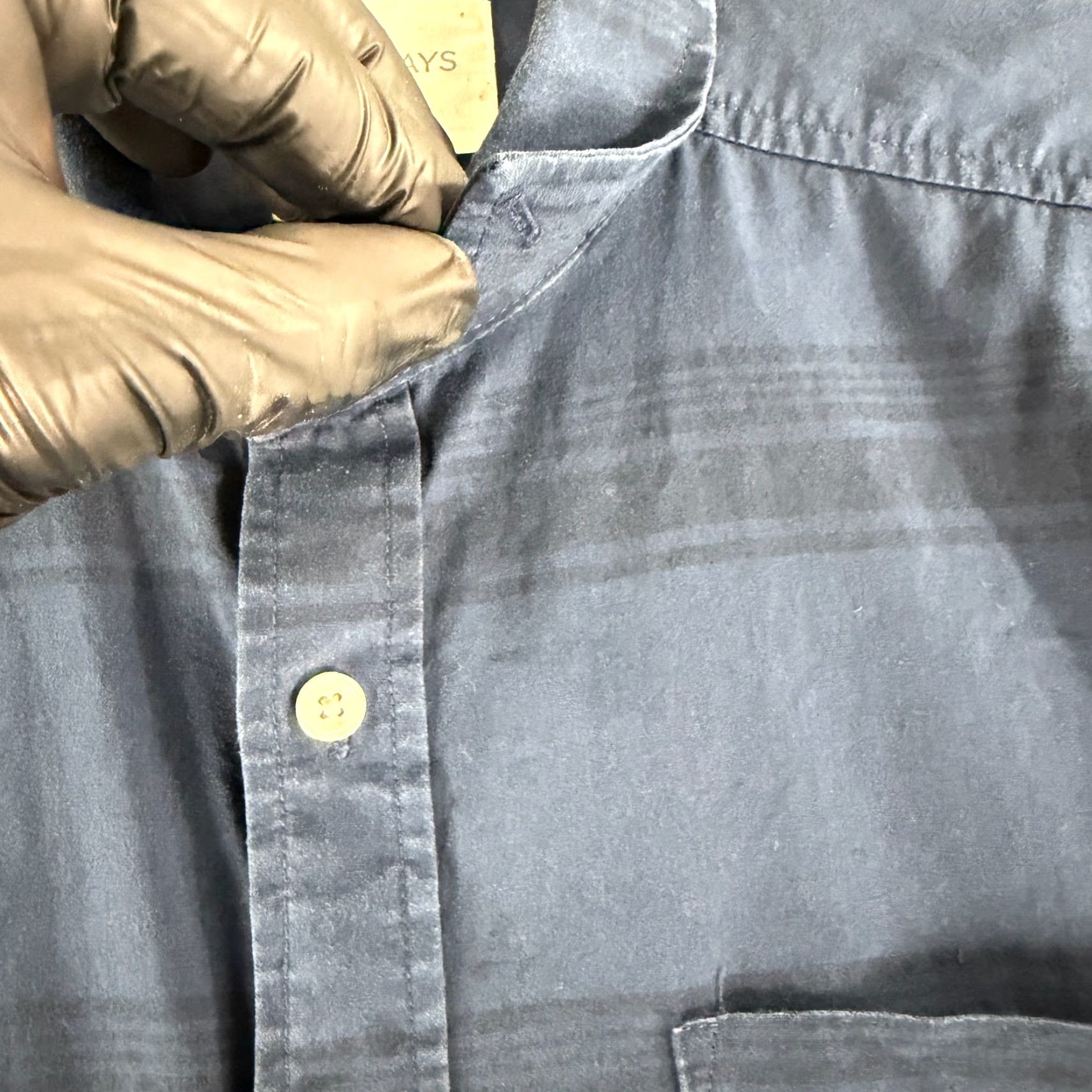 Saturdays NYC Saturdays NYC Button-Up Shirt Mens Small Blue Stripe Long Sleeve 100% Cotton Size US S / EU 44-46 / 1 - 4 Thumbnail