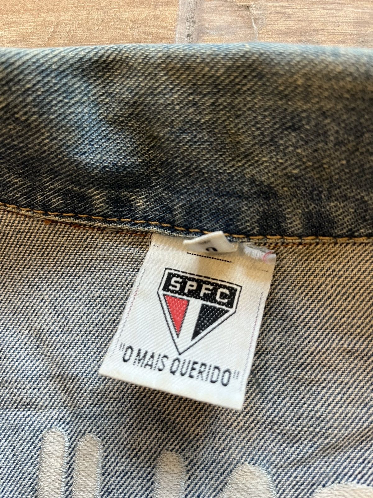Vintage Vtg Sao Paulo Trucker Denim Jacket Size US XL / EU 56 / 4 - 15 Thumbnail