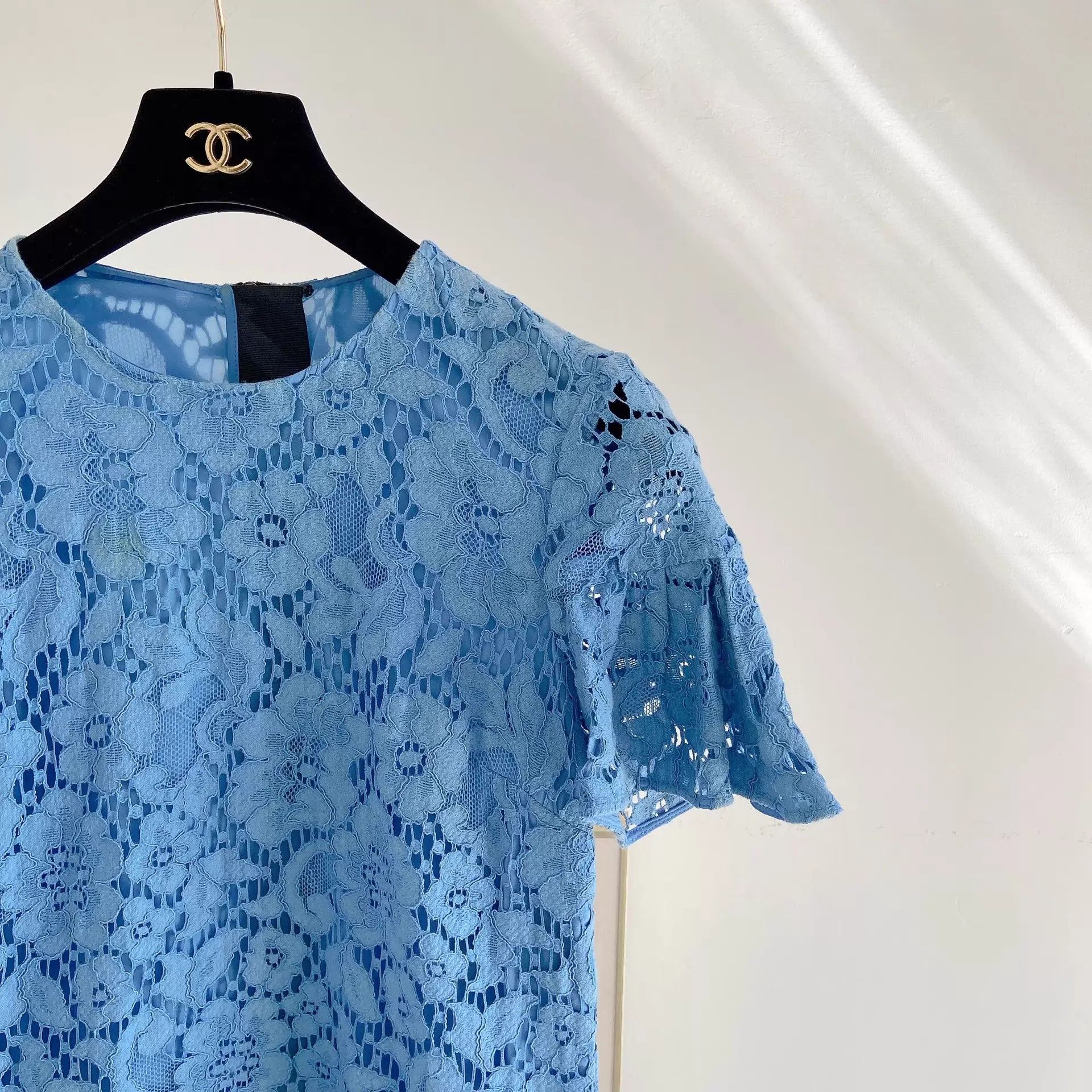 Burberry Burberry lace blue dress Size XS / US 0-2 / IT 36-38 - 3 Thumbnail
