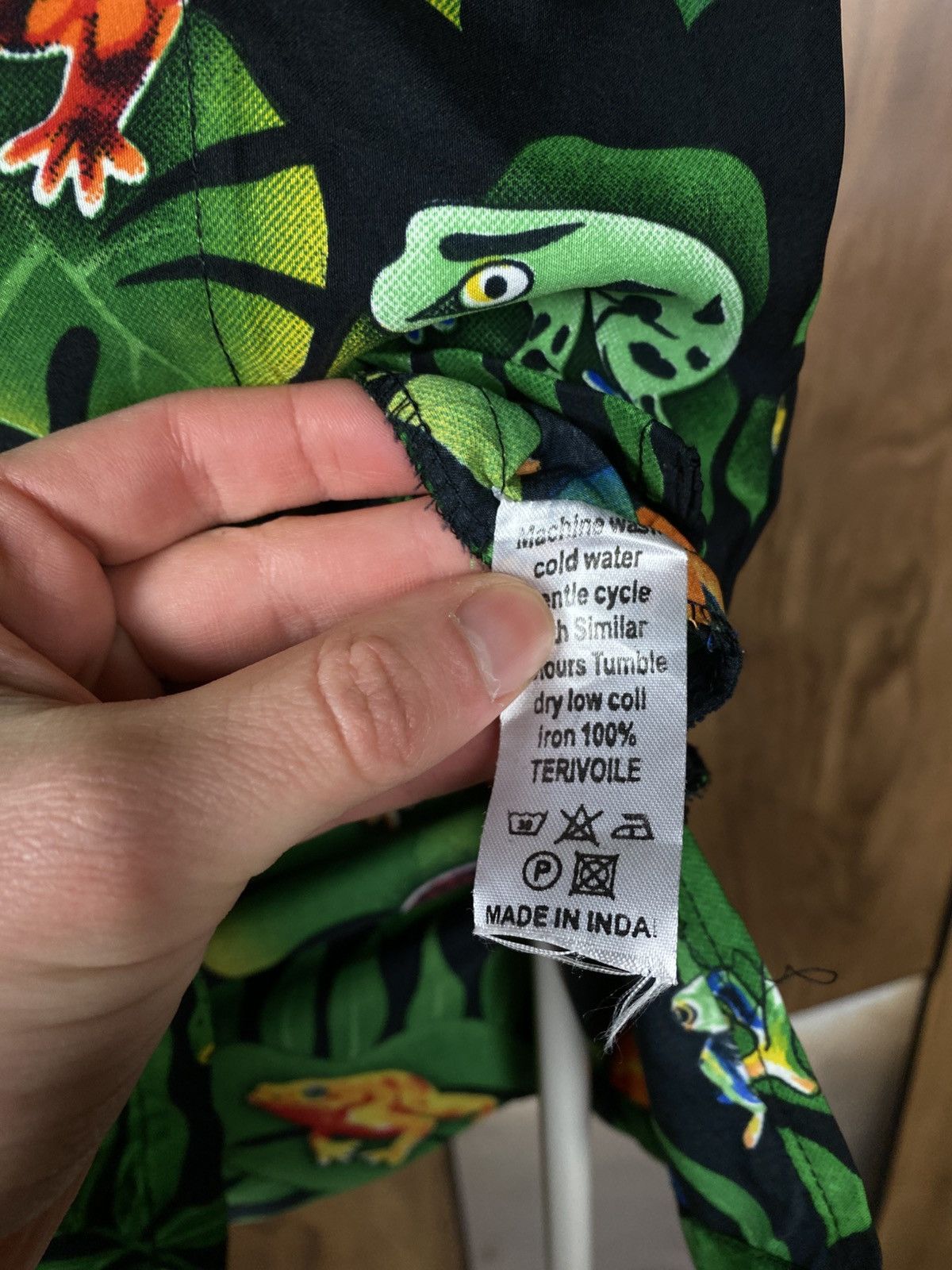 Vintage 🐸Vintage Shirt Short Sleeve Toads Hawaiian Overprint Tee🐸 Size US M / EU 48-50 / 2 - 11 Thumbnail