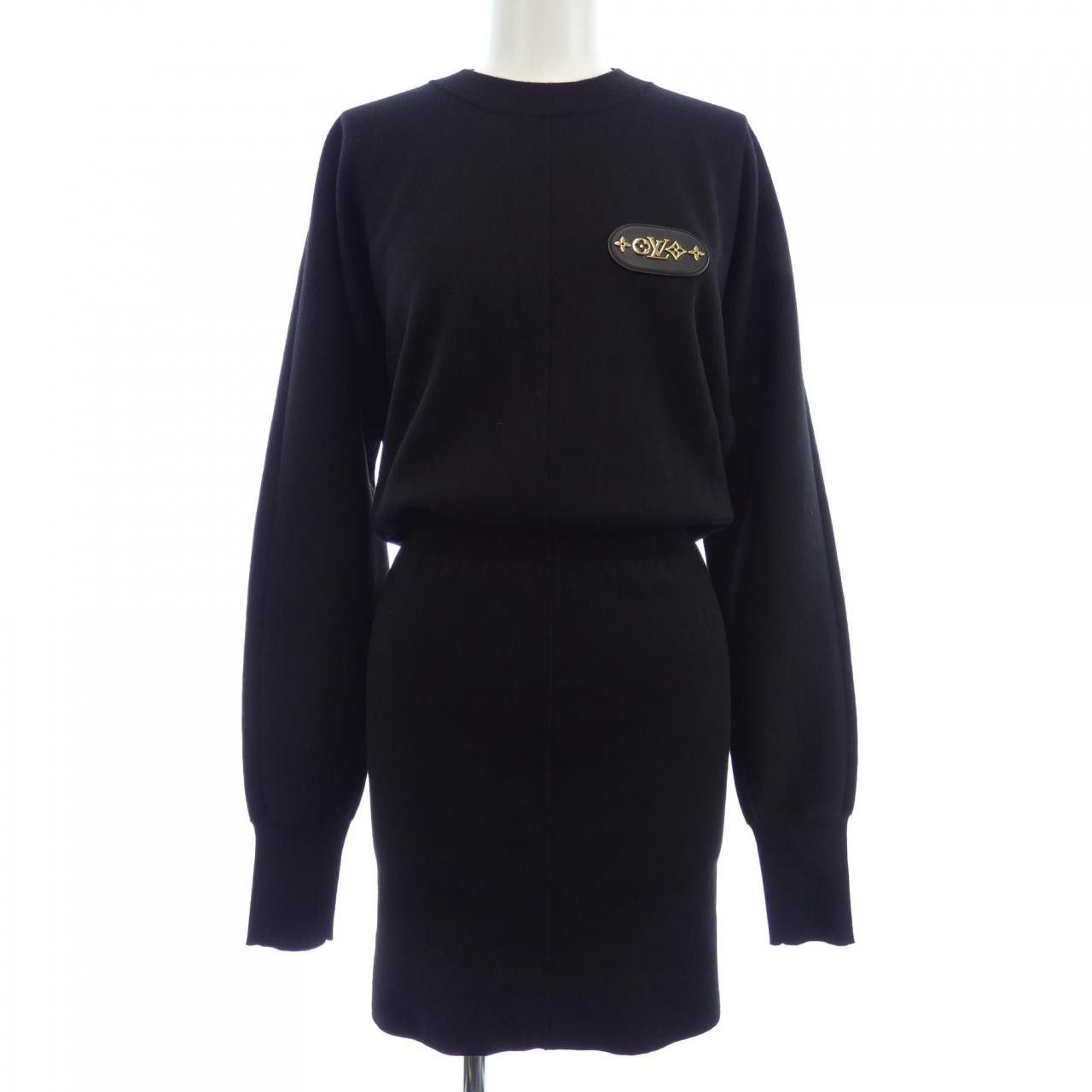 Louis Vuitton Louis Vuitton Louis Vuitton Cashmere Blend Dress Others Dresses FKKD88D79 DUTY FREE for USA Size ONE SIZE - 1 Thumbnail