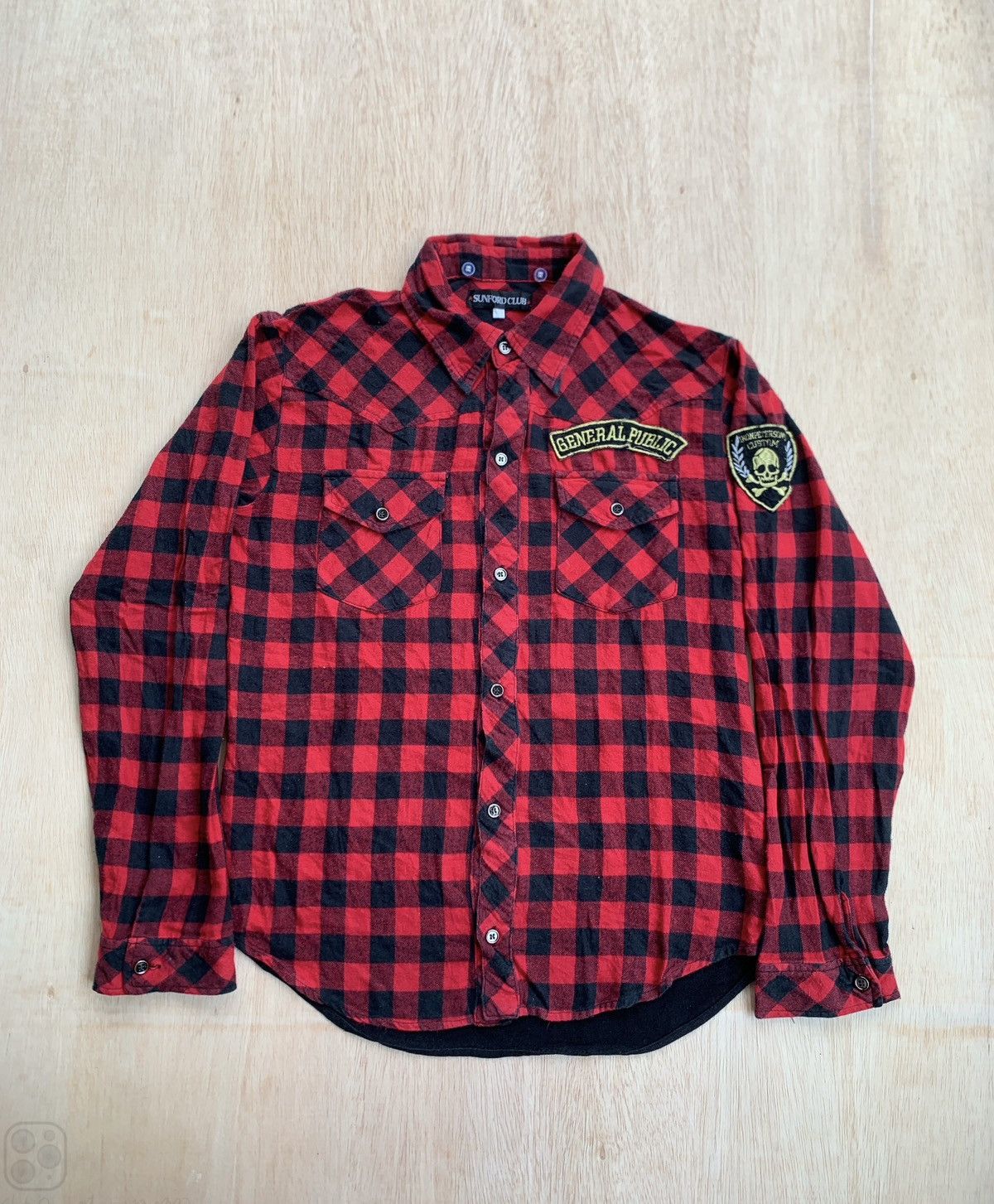 Hysteric Glamour × If Six Was Nine × Japanese Brand Sunford Club Ifsixwasnine Punk Style Shirt Size US L / EU 52-54 / 3 - 3 Thumbnail