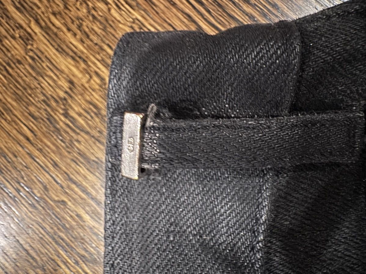 Dior SS04 Dior "Strip" Denim Size US 27 - 7 Thumbnail