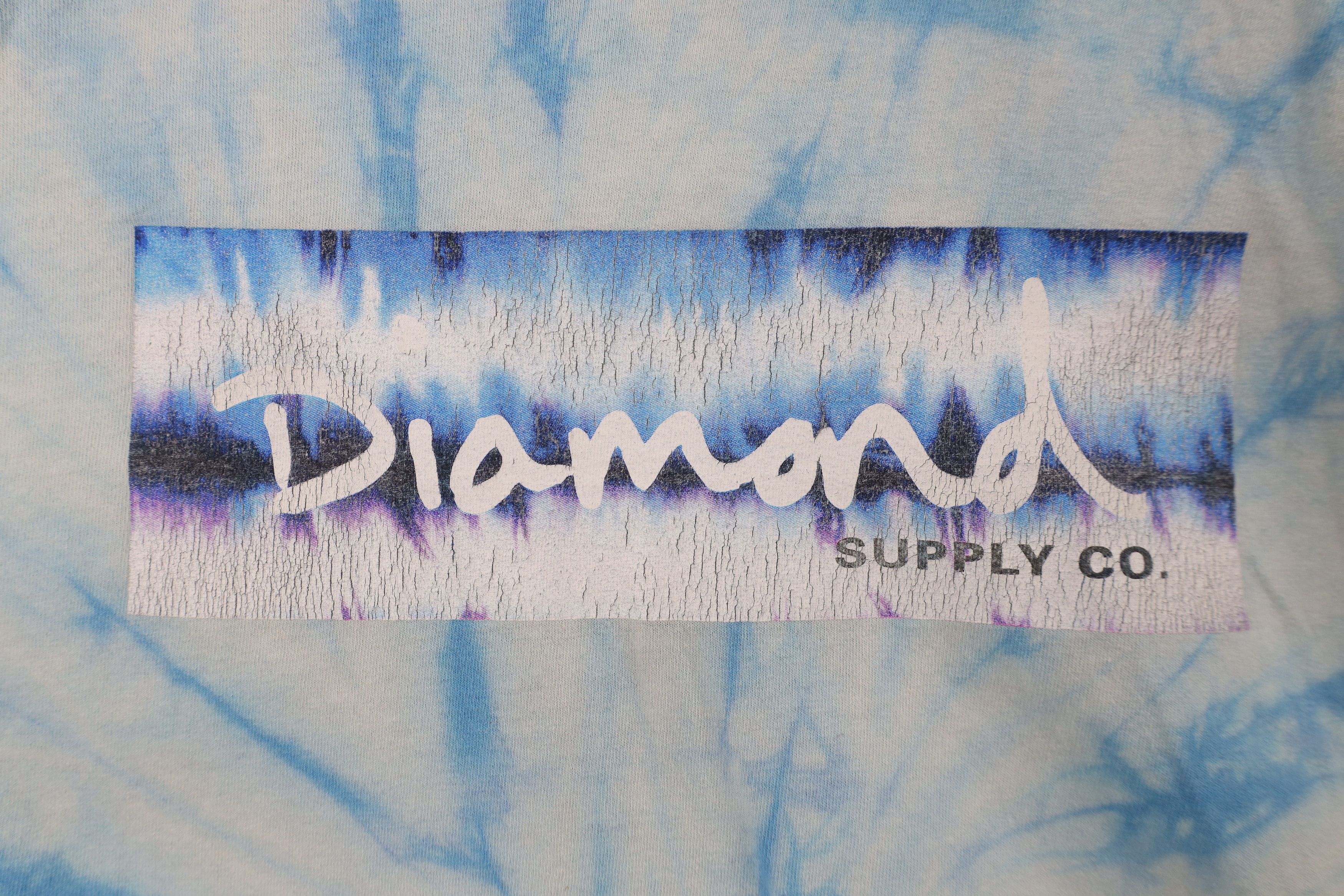 Diamond Supply Co. × Vintage Vintage Diamond Supply Co Spell Out Skateboard T-Shirt Size US M / EU 48-50 / 2 - 6 Thumbnail