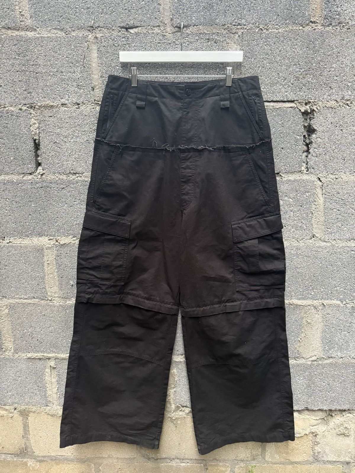 Balenciaga Balenciaga Cut-Up Cargo Pants | Grailed