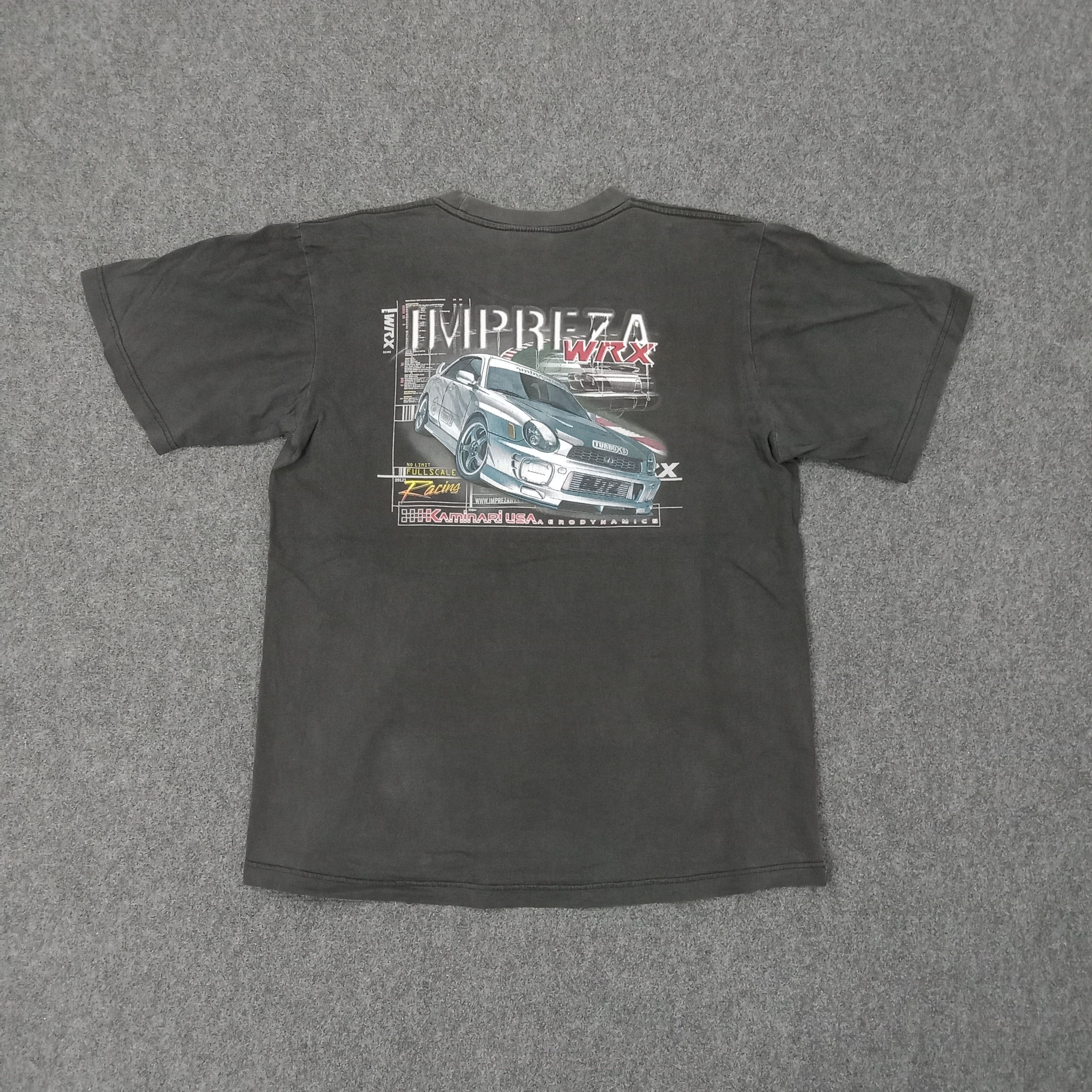 Japanese Brand WRX Impreza Racing Kaminari USA Tshirt C259N26 Size US L / EU 52-54 / 3 - 1 Thumbnail