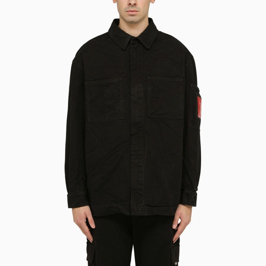 image of 44 Label Group O1D2Blof0124 Jacket In Black, Men's (Size Medium)