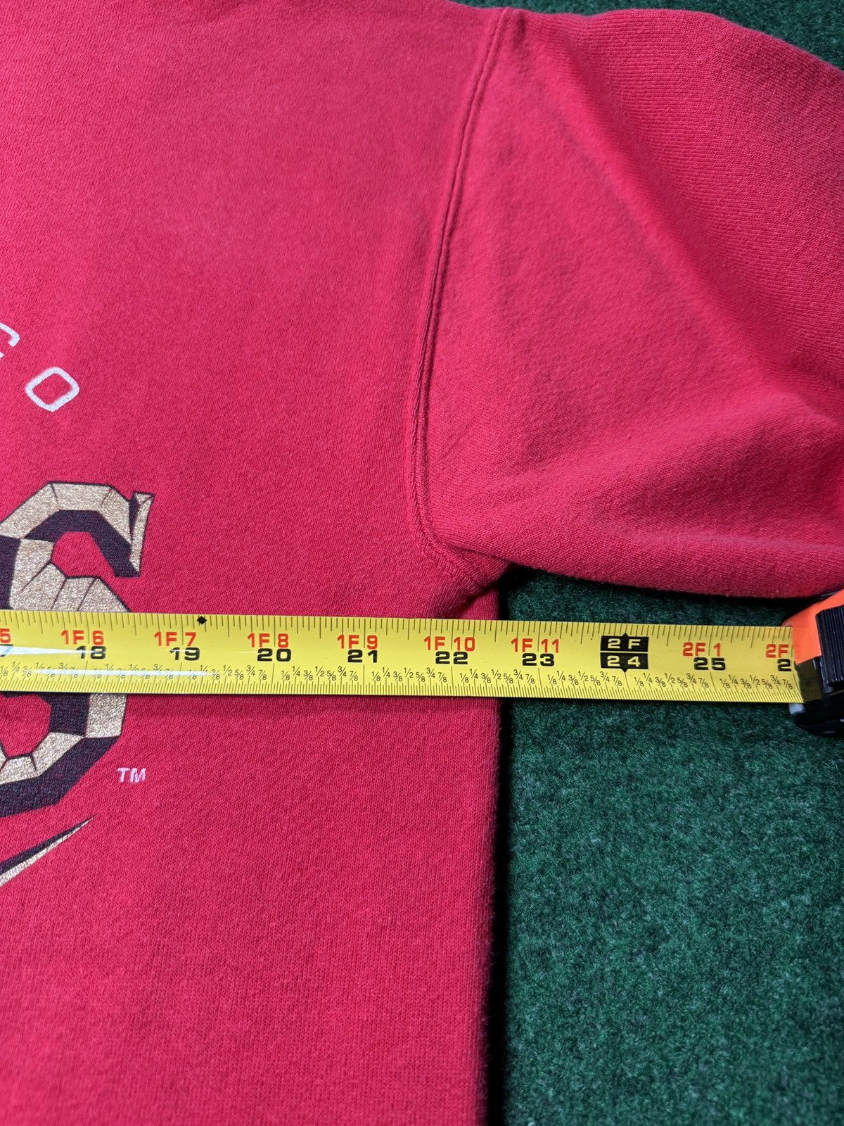 NFL × Nutmeg × Vintage Vintage 90s San Francisco 49ers Nutmeg Mills Sweatshirt Size US L / EU 52-54 / 3 - 5 Thumbnail