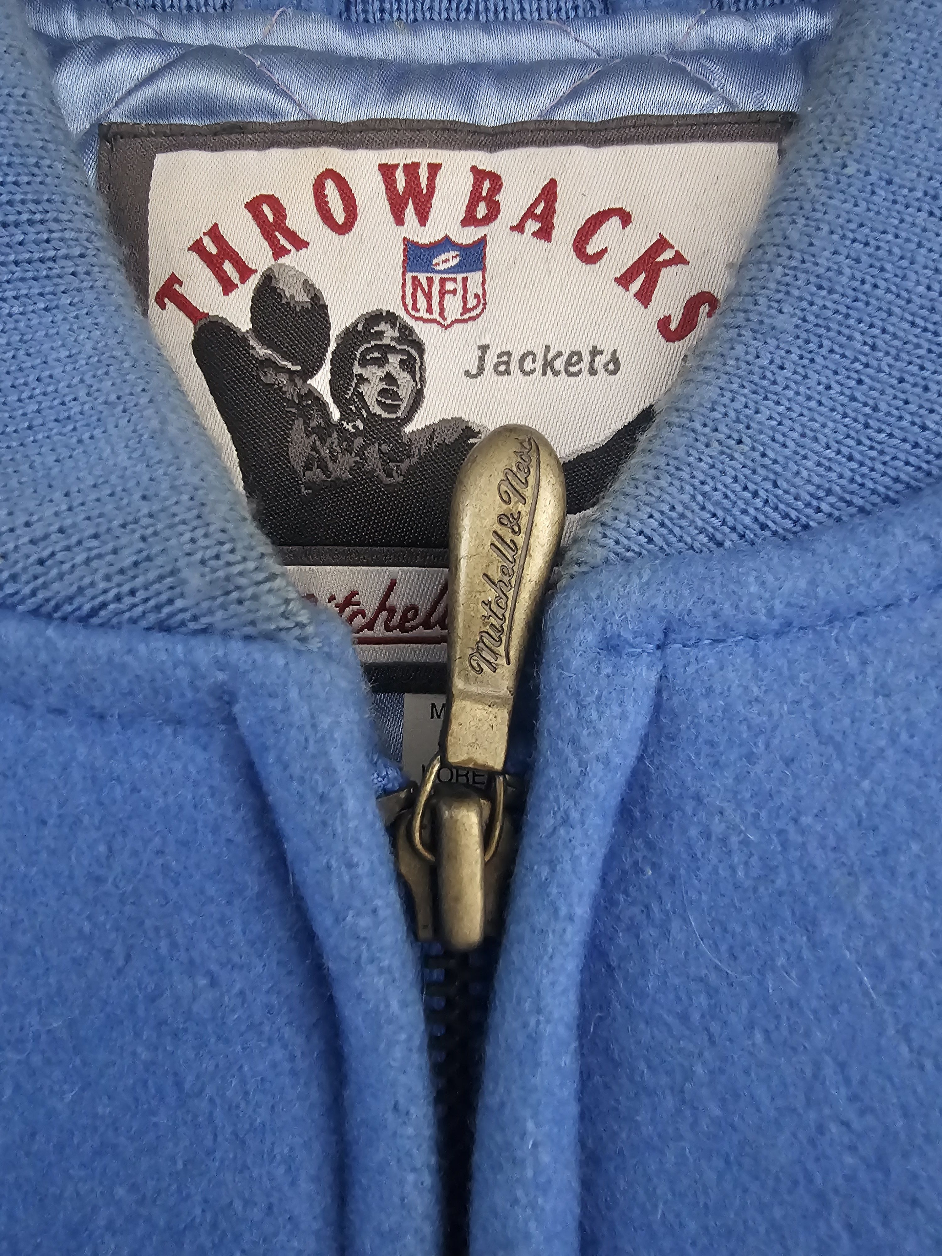 Mitchell & Ness Houston Oilers Mitchell & Ness Throwback letterman Size US XXL / EU 58 / 5 - 2 Thumbnail