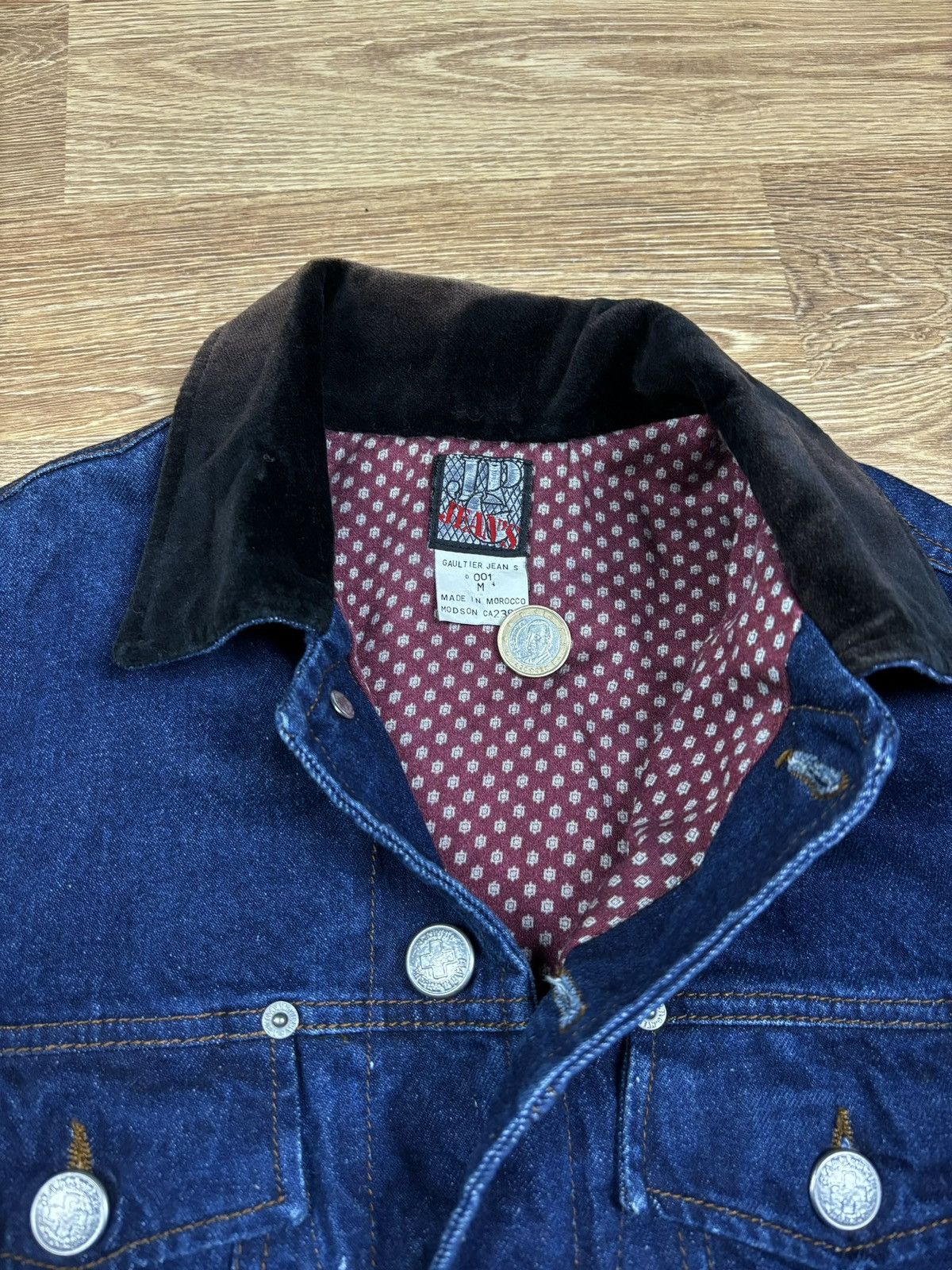 Jean Paul Gaultier 90s Jean Paul Gaultier Denim Jacket Size M / US 6-8 / IT 42-44 - 5 Thumbnail