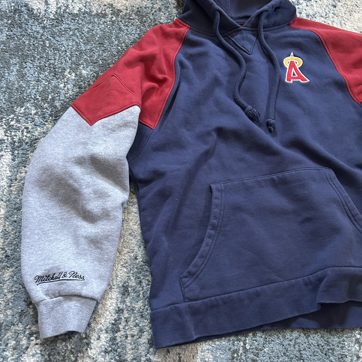 Mitchell & Ness CALiFORNiA ANGELS of ANAHEiM BOXY RAGLAN PANELED COLOR BLOCK Size S / US 4 / IT 40 - 11 Thumbnail