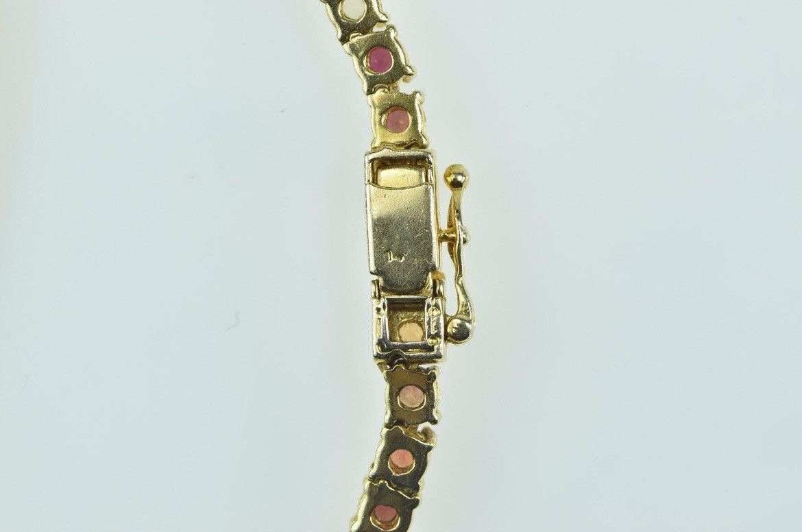 Other 14K Gold Sapphire Tennis Necklace 18.00 Ctw TraxNyc | 51.3g Size ONE SIZE - 6 Thumbnail
