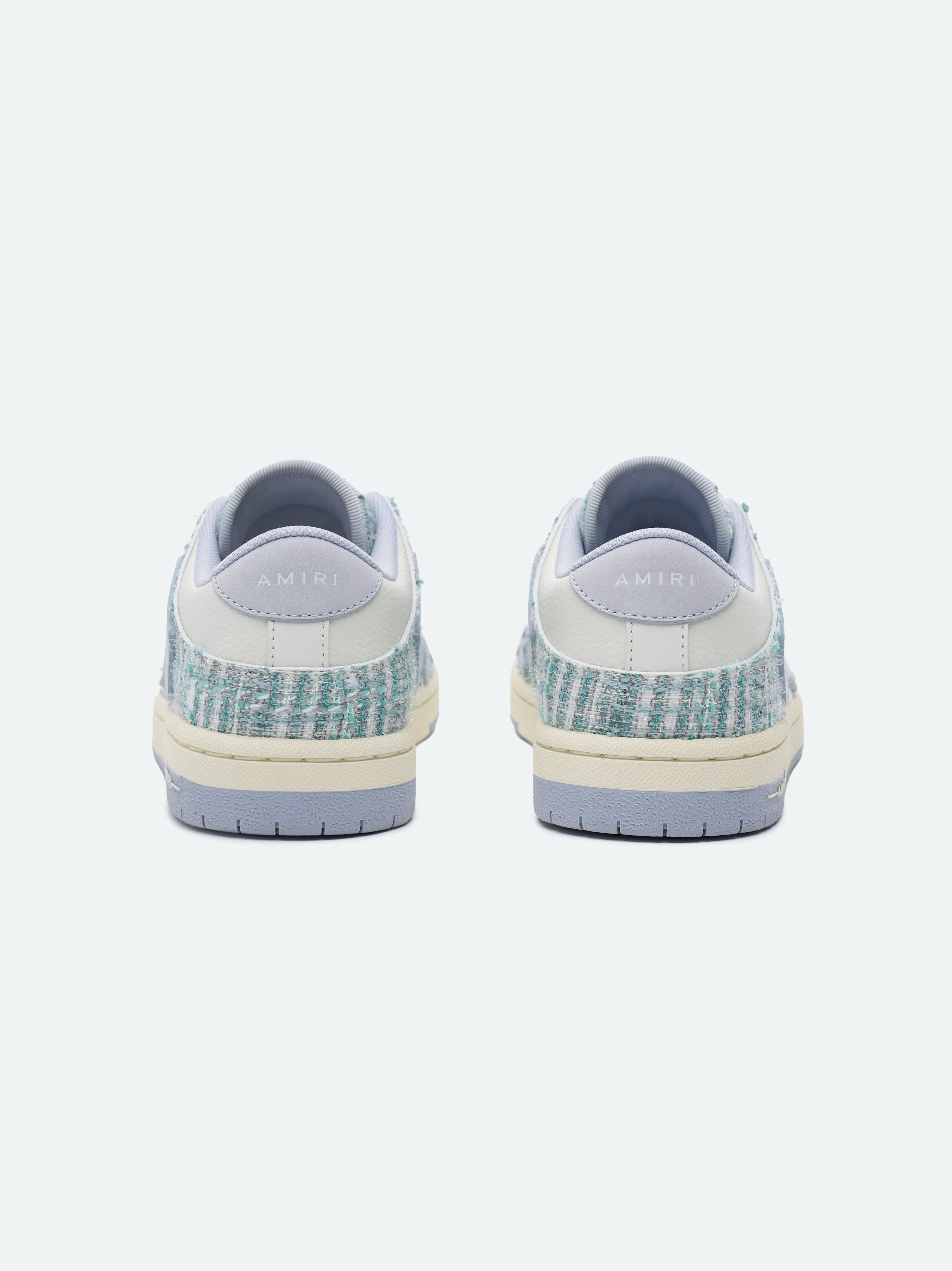 Amiri o1s1wg110525 Boucle Skelton Low-Top Sneakers in Multicolor Size US 8 / IT 38 - 4 Thumbnail