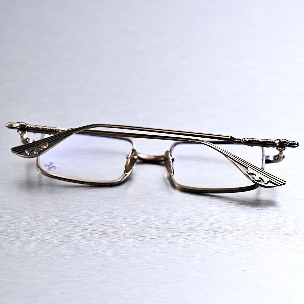 Chrome Hearts CHROME HEARTS BUCKLE RIDER GLASSES Size ONE SIZE - 13 Thumbnail