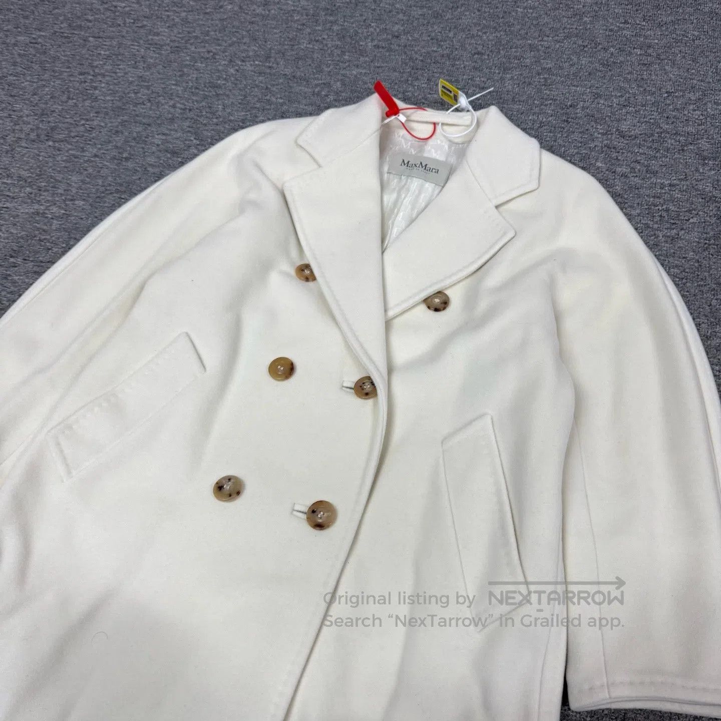 Max Mara MaxMara size 34 Goat hair cashmere coat with double row but Size S / US 4 / IT 40 - 3 Thumbnail