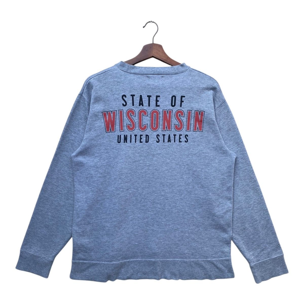 Vintage Vintage American Place Wisconsin Sweatshirt Panhand Tagging Size US L / EU 52-54 / 3 - 6 Thumbnail