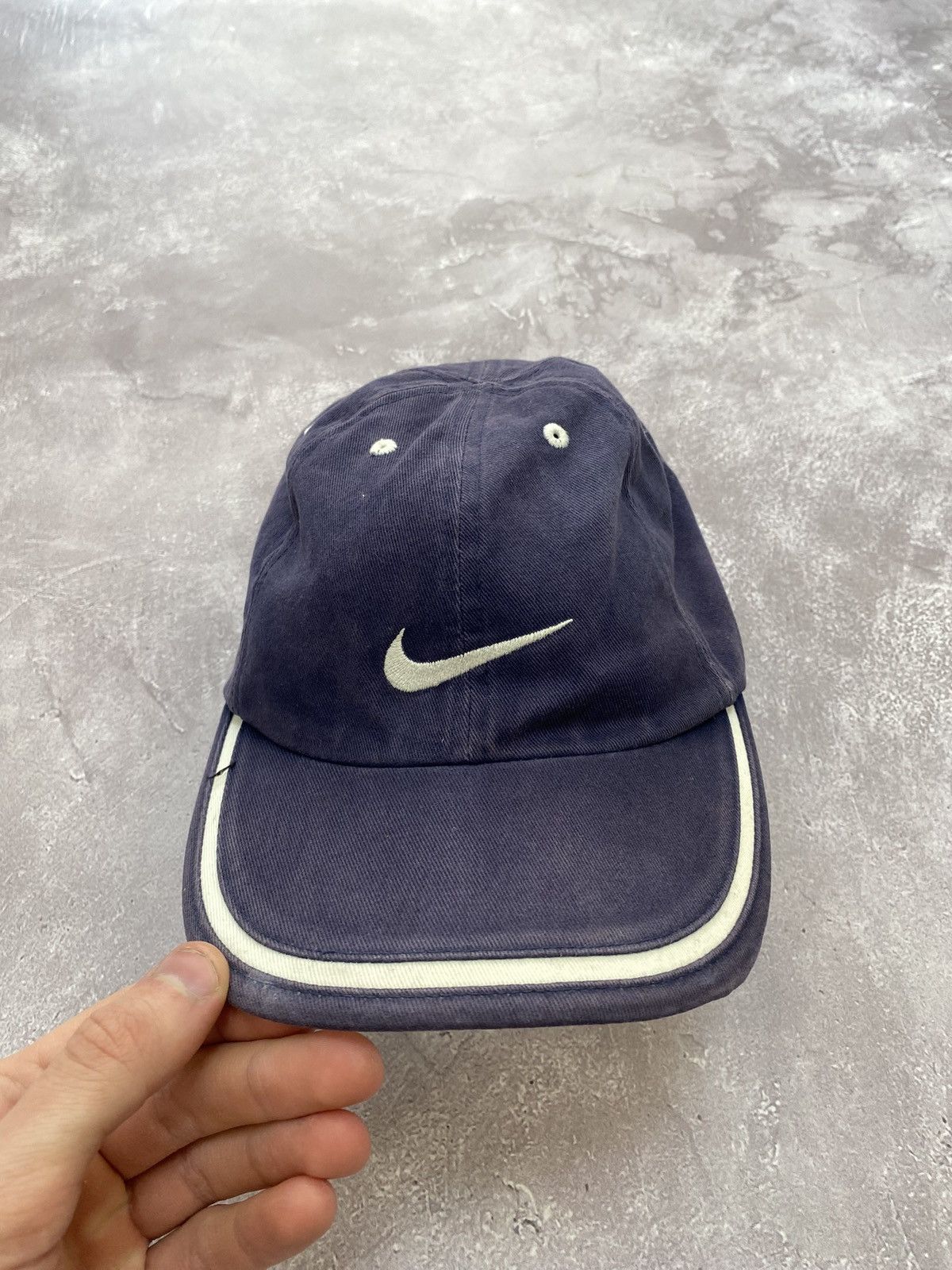 Nike Vintage Nike Swoosh Logo Cap 90s Retro Y2K Size ONE SIZE - 2 Thumbnail