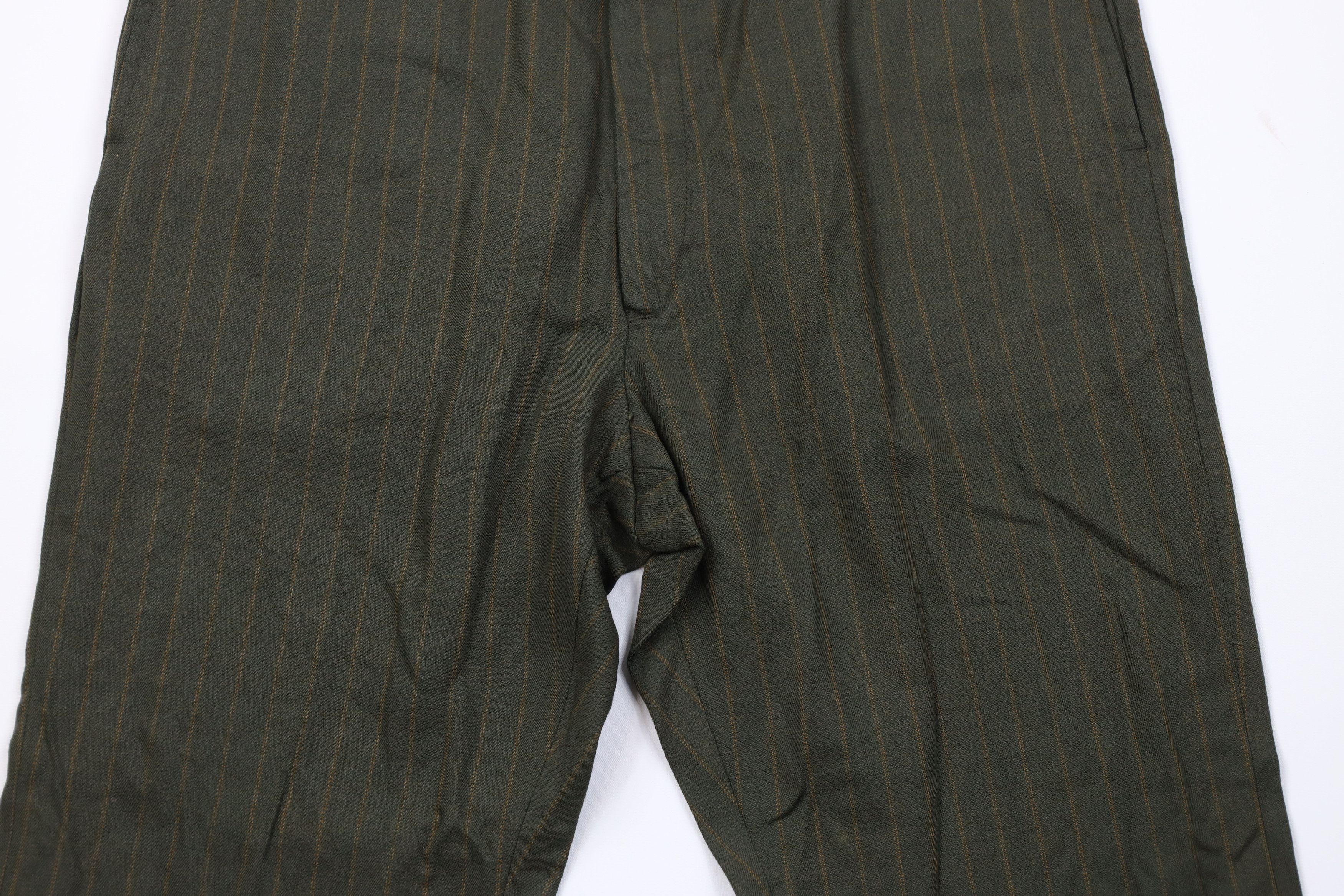 Vintage Vintage 50s Streetwear Blend Knit Striped Chino Pants USA Size US 36 / EU 52 - 3 Thumbnail