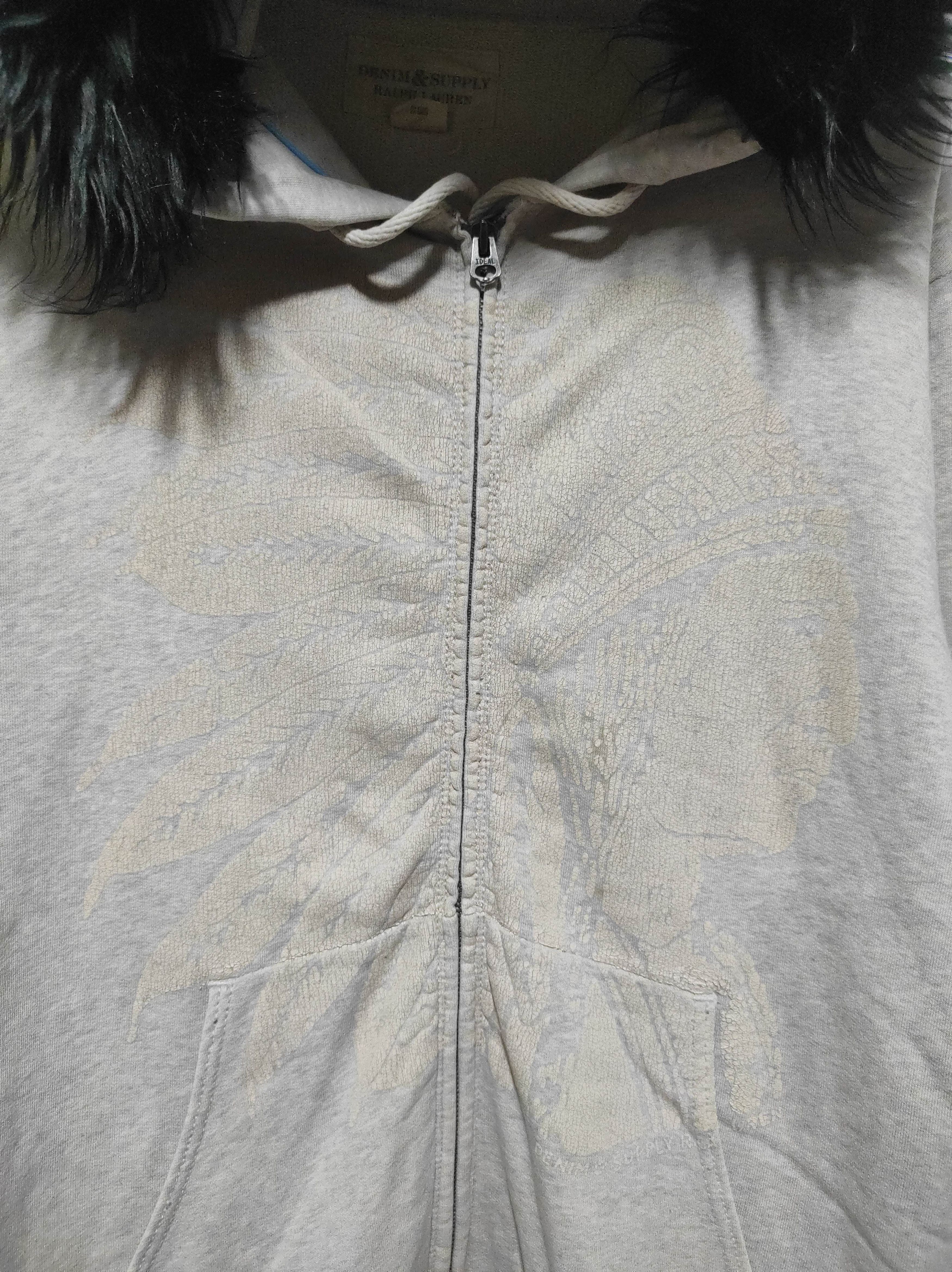 Denim & Supply Ralph Lauren Denim & Supply Ralph Lauren Zip Fur Hoodie LGB style Size US M / EU 48-50 / 2 - 4 Thumbnail