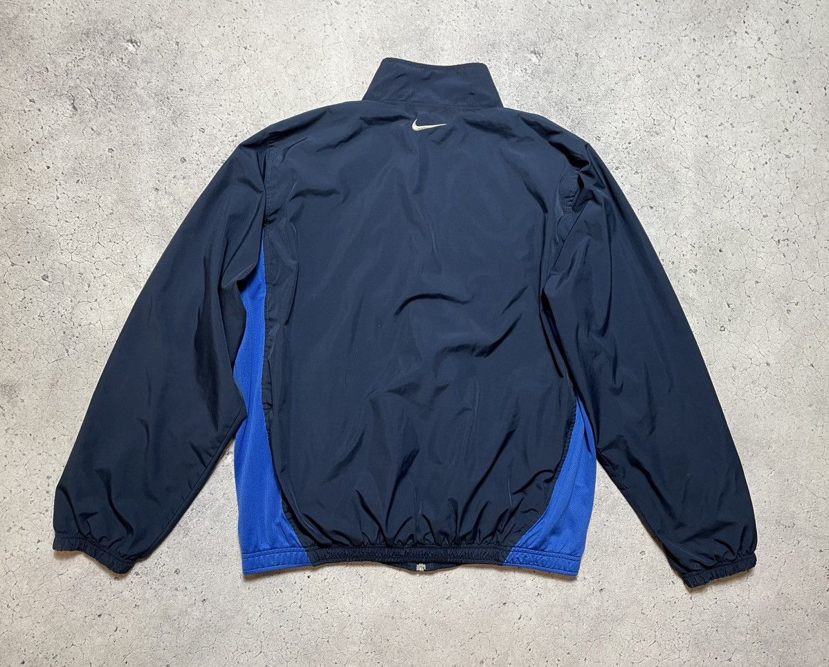 Nike × Vintage Vintage Nylon Windbreaker Jacket Nike Drill Swoosh Logo Y2K Size US L / EU 52-54 / 3 - 2 Thumbnail