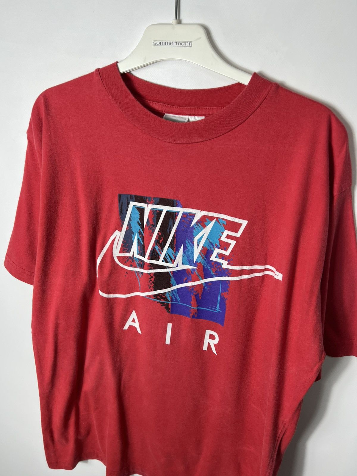 Nike Vintage streetwear Nike Air 90s Big Logo Y2k T-shirt Size US XL / EU 56 / 4 - 3 Thumbnail