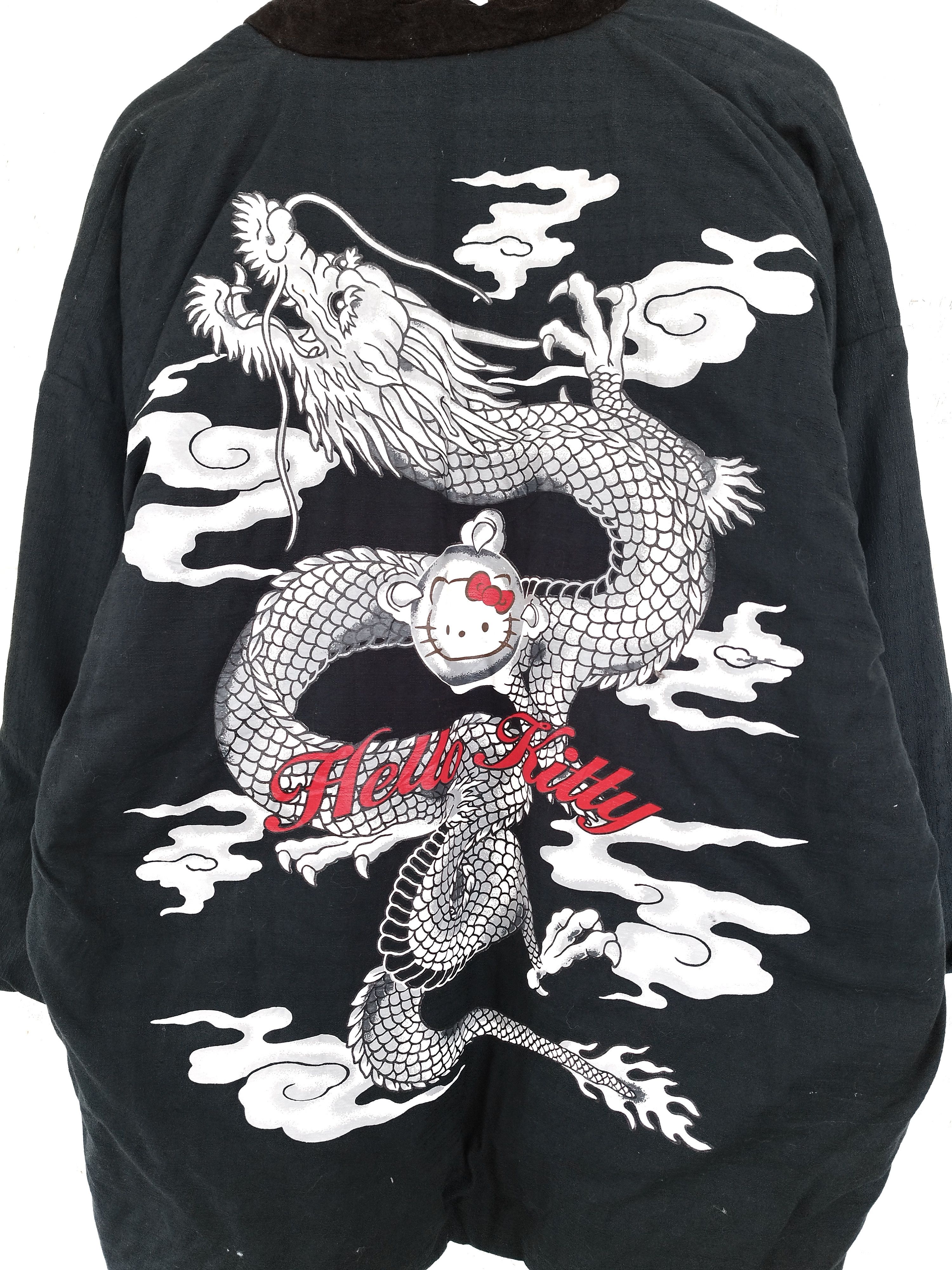 Vintage Rare🔥🔥🔥 Vintage Sukajan Dragon Hello kitty kimono jacket Size US M / EU 48-50 / 2 - 1 Thumbnail