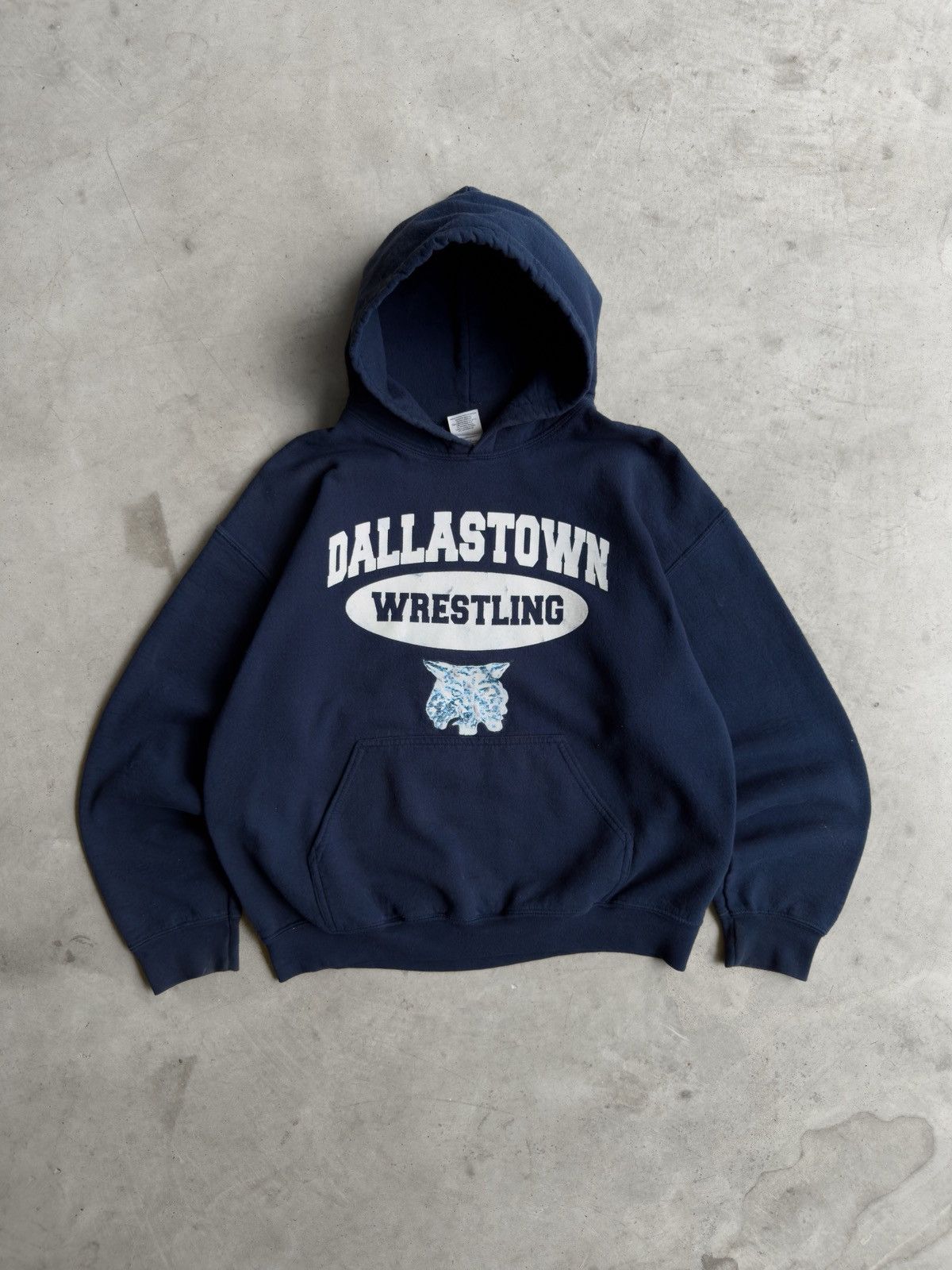 Gildan VTG Y2K Dallastown Wrestling Hoodie - M Size US M / EU 48-50 / 2 - 1 Thumbnail
